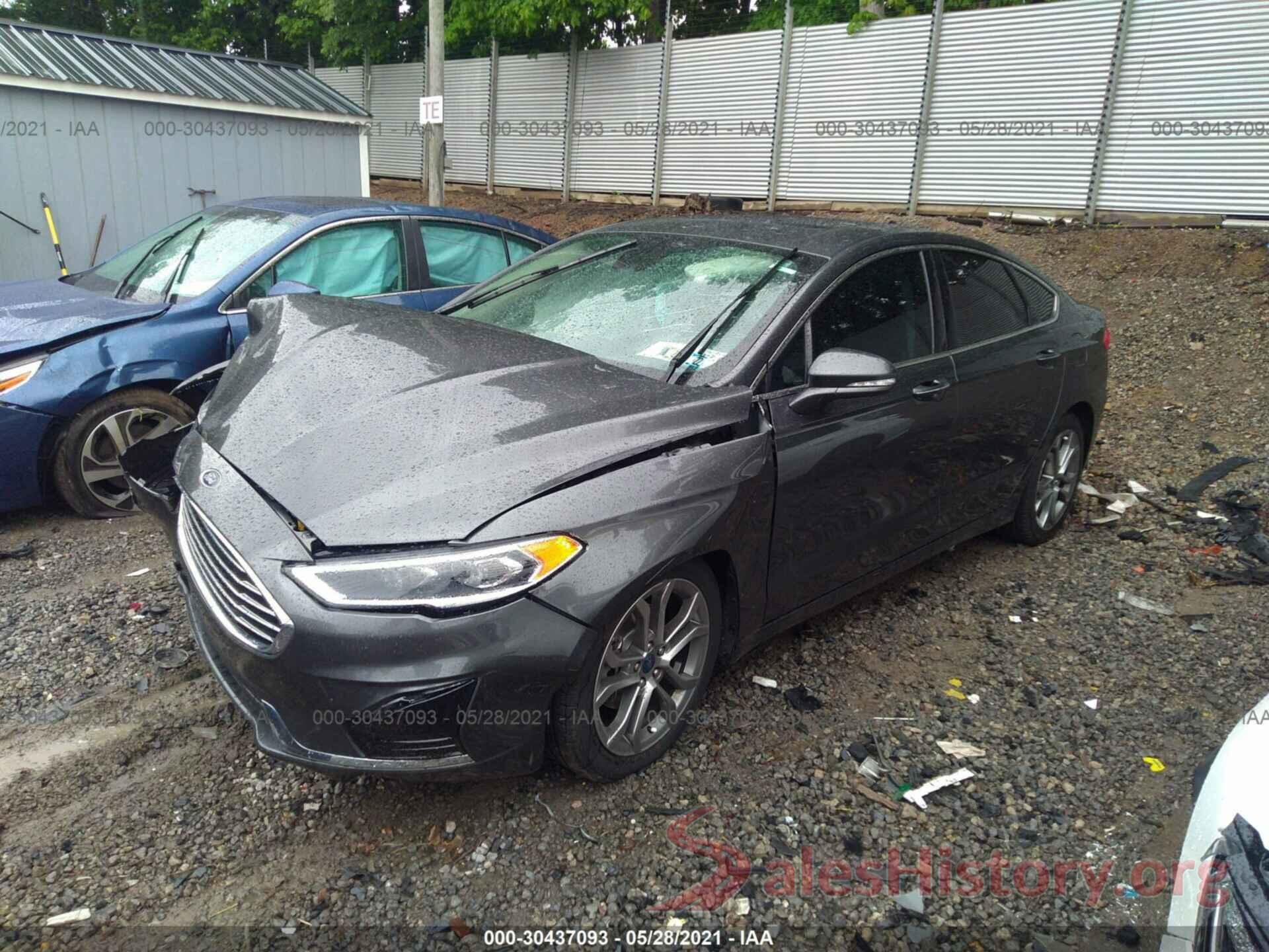 3FA6P0CD2KR139494 2019 FORD FUSION