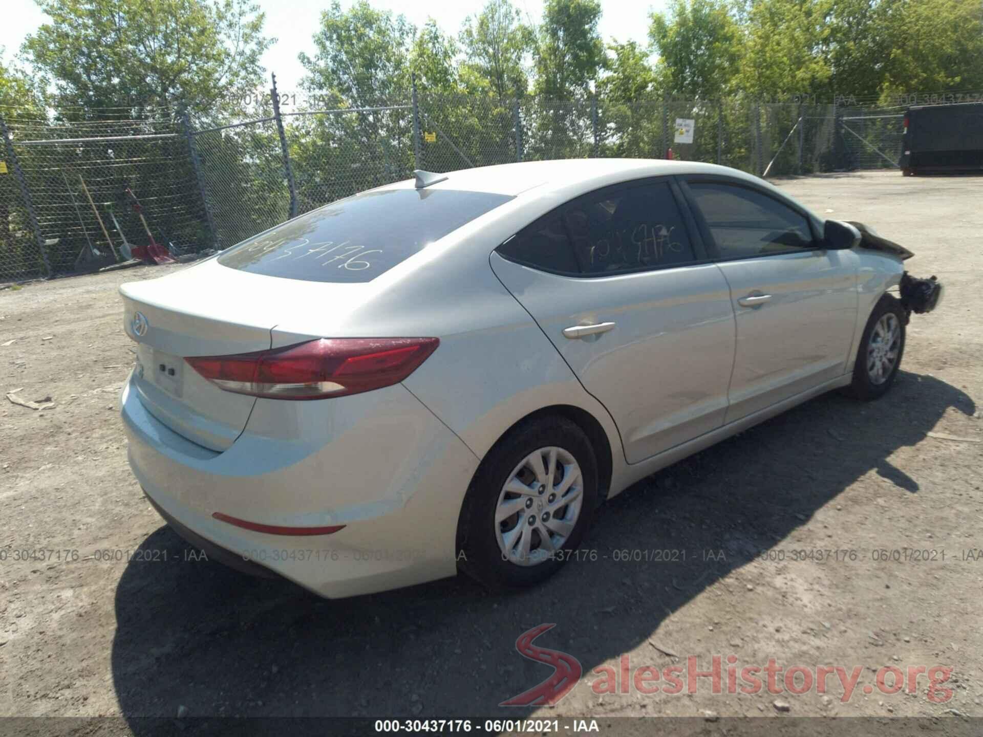 5NPD74LF8HH175051 2017 HYUNDAI ELANTRA