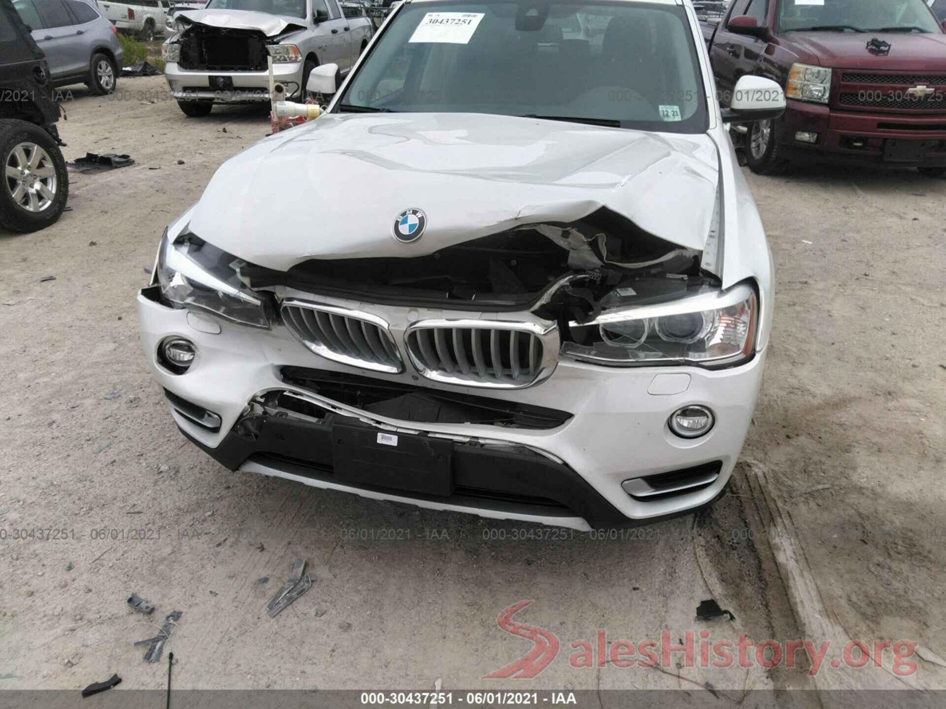 5UXWX9C56H0D99723 2017 BMW X3