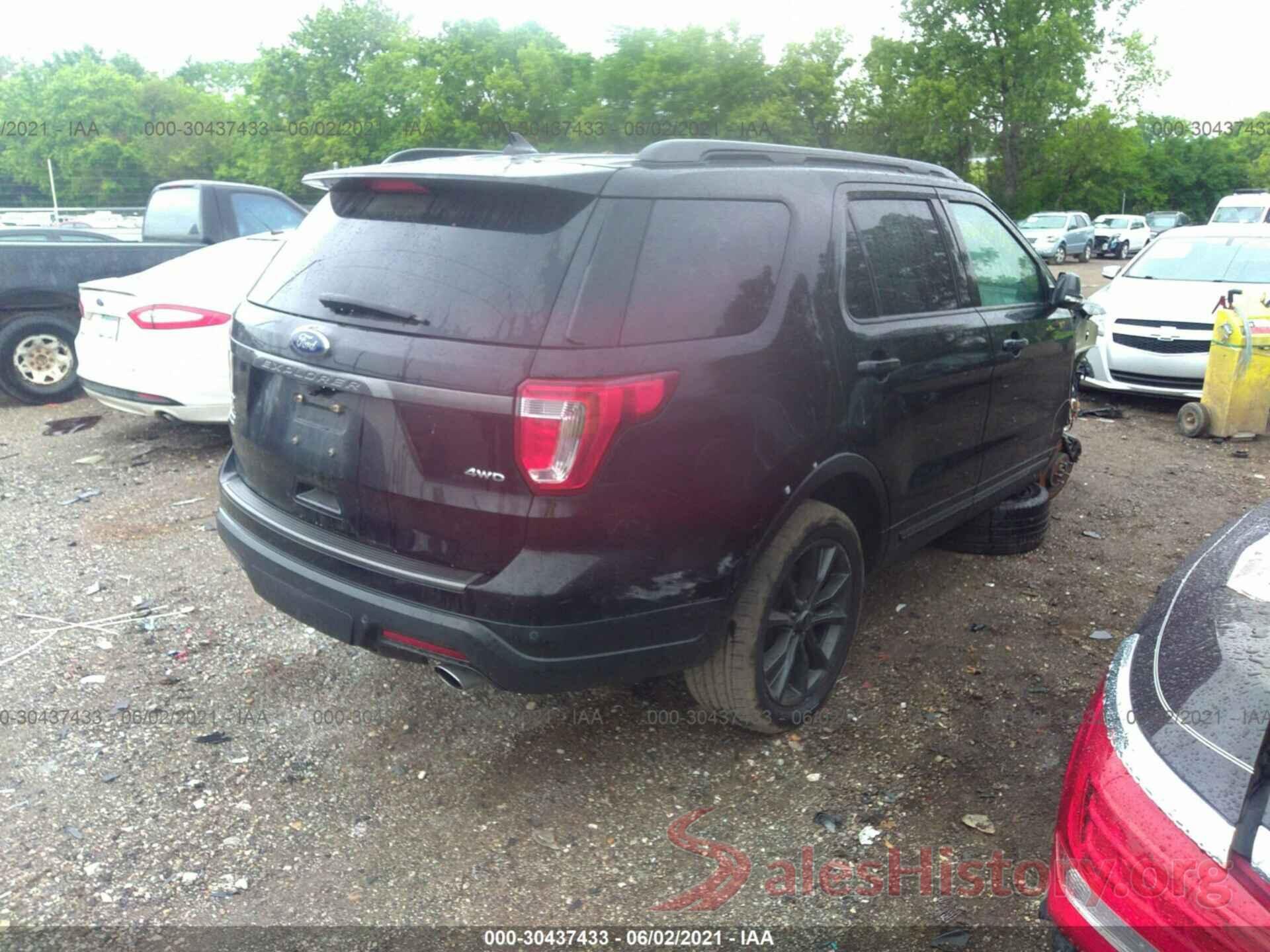 1FM5K8D80KGA06160 2019 FORD EXPLORER