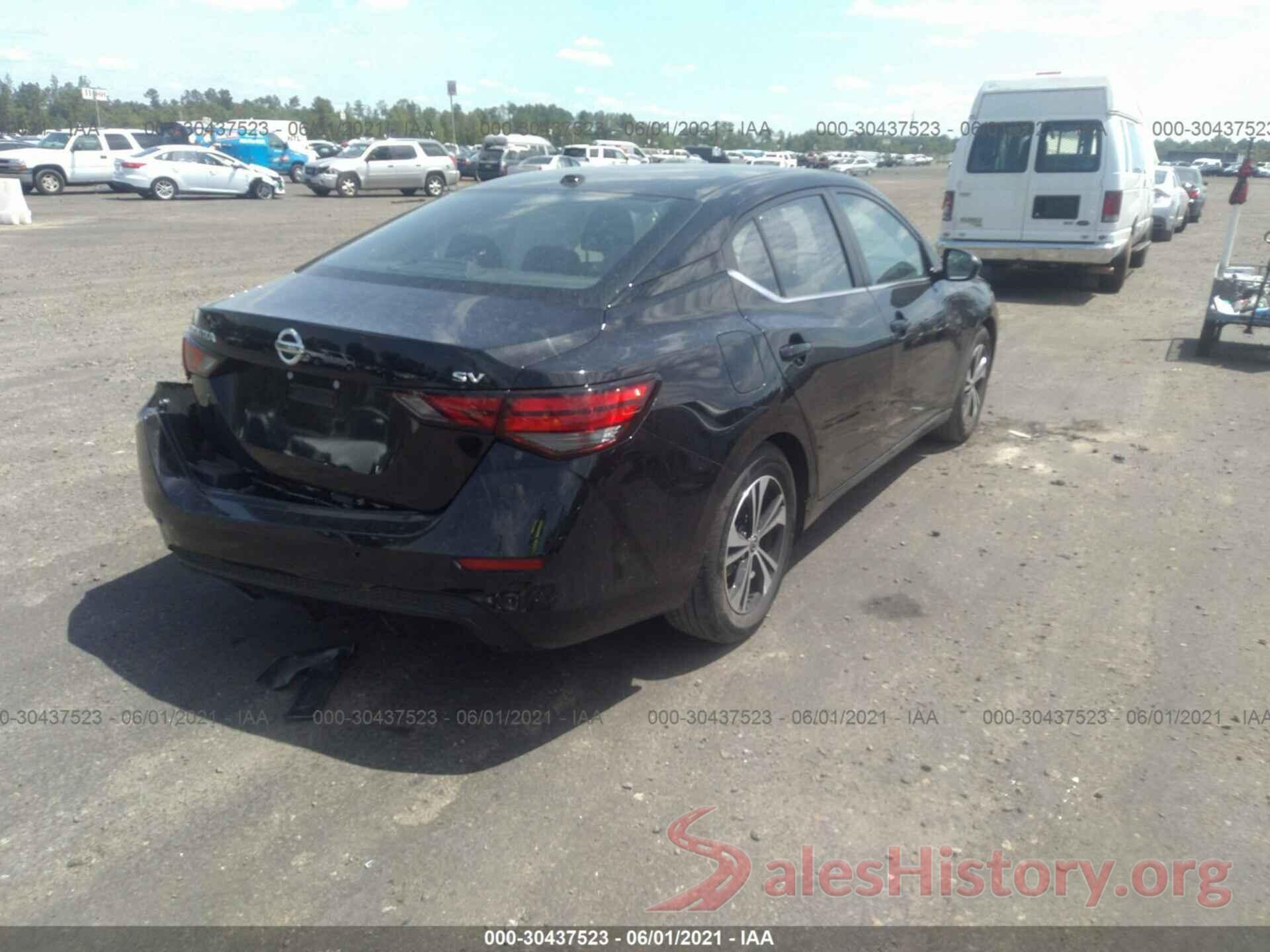 3N1AB8CV3LY254691 2020 NISSAN SENTRA