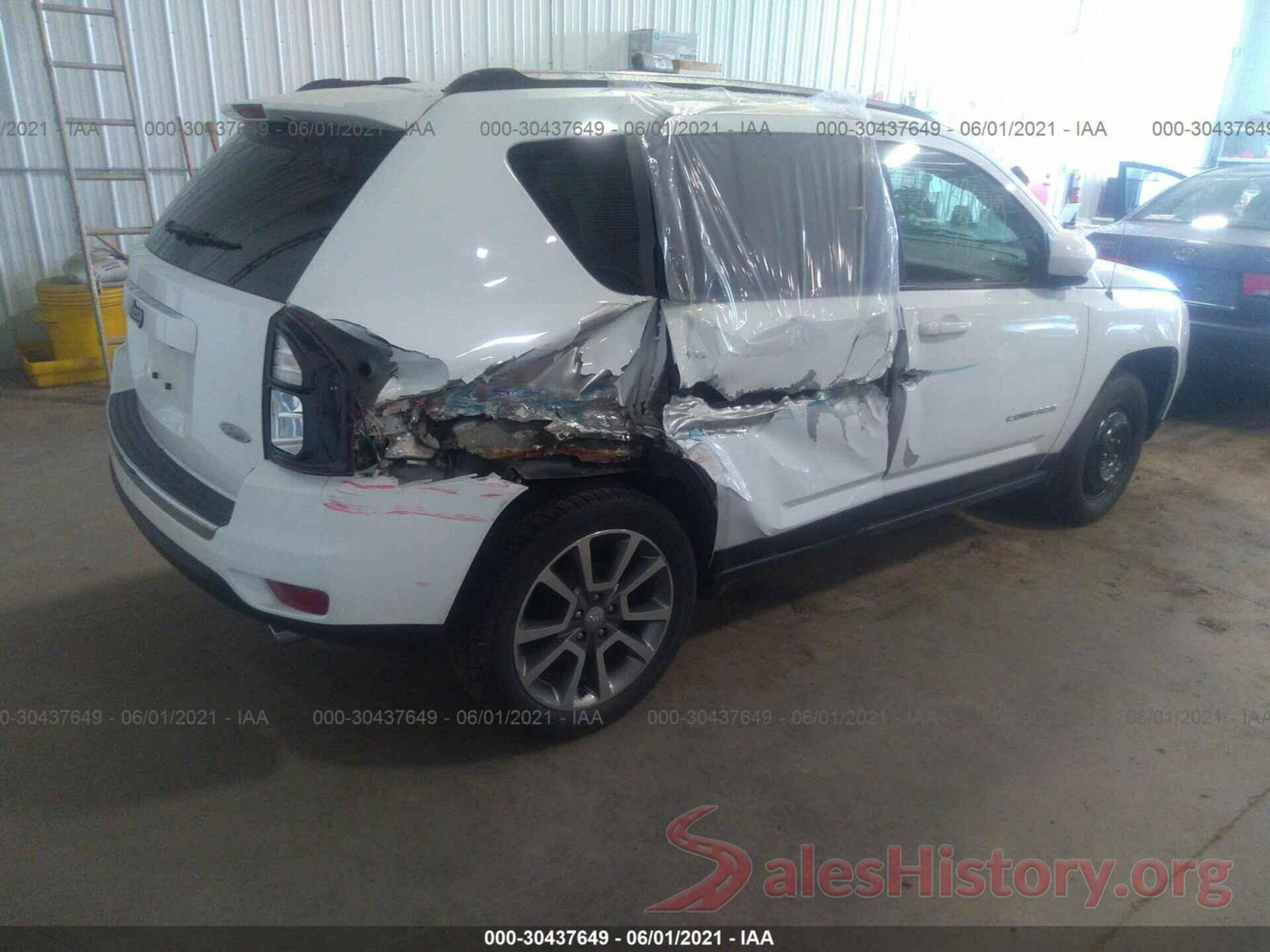 1C4NJCEB5HD161558 2017 JEEP COMPASS