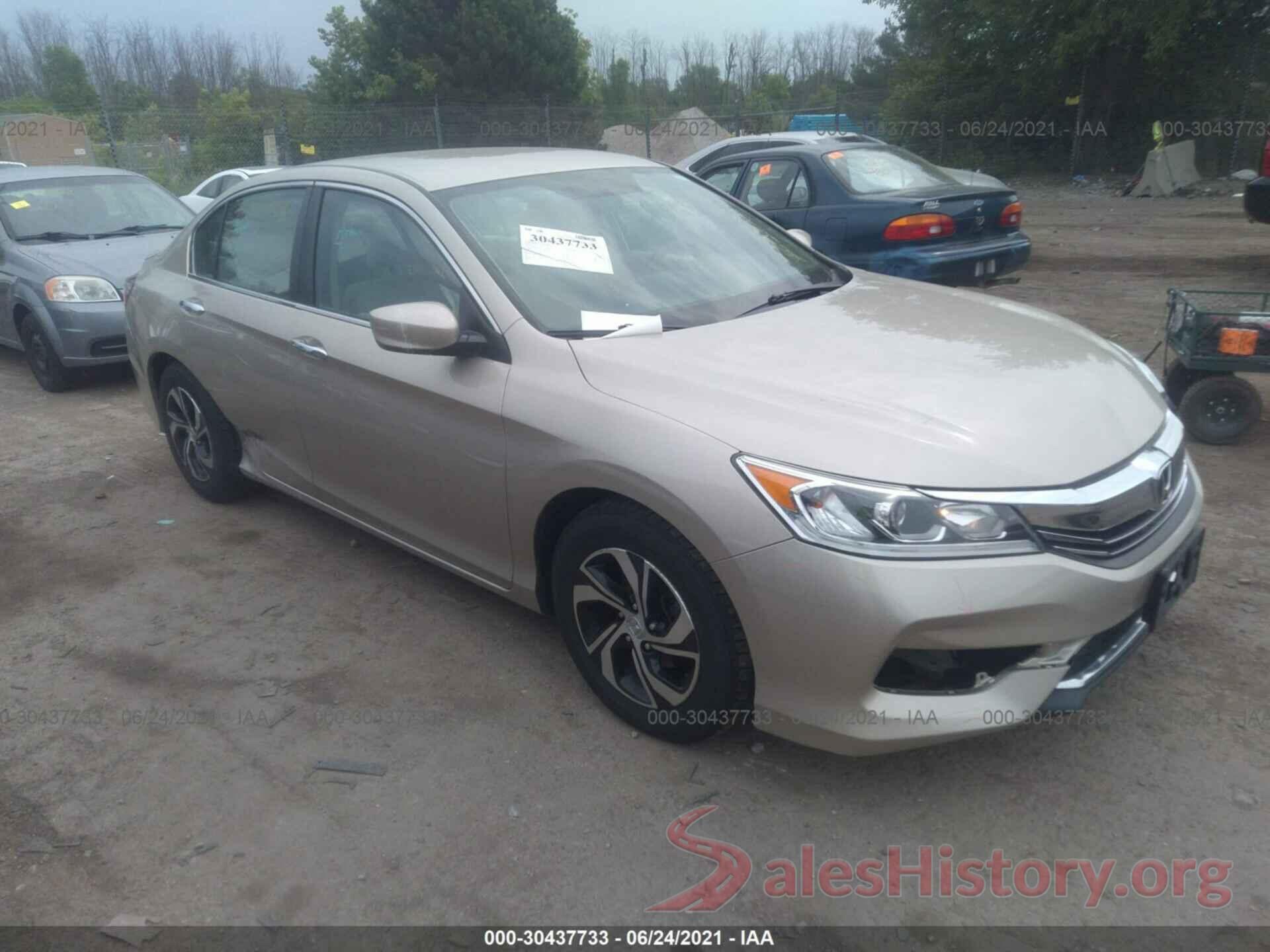 1HGCR2F30GA053982 2016 HONDA ACCORD SEDAN