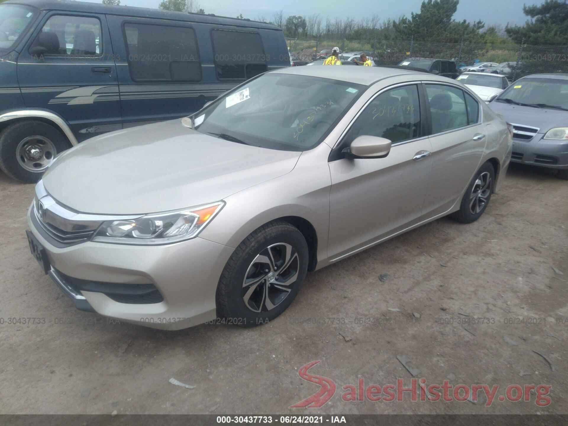 1HGCR2F30GA053982 2016 HONDA ACCORD SEDAN