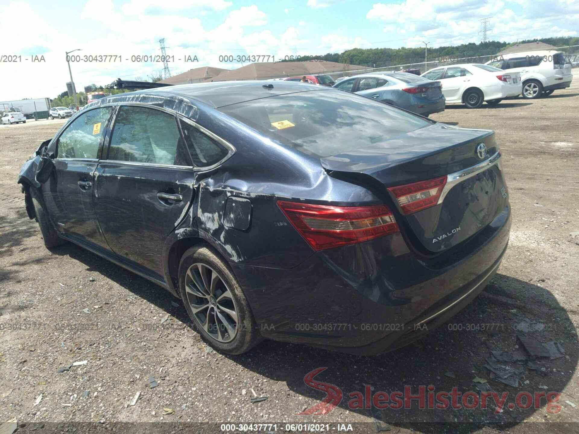 4T1BD1EB7HU058863 2017 TOYOTA AVALON