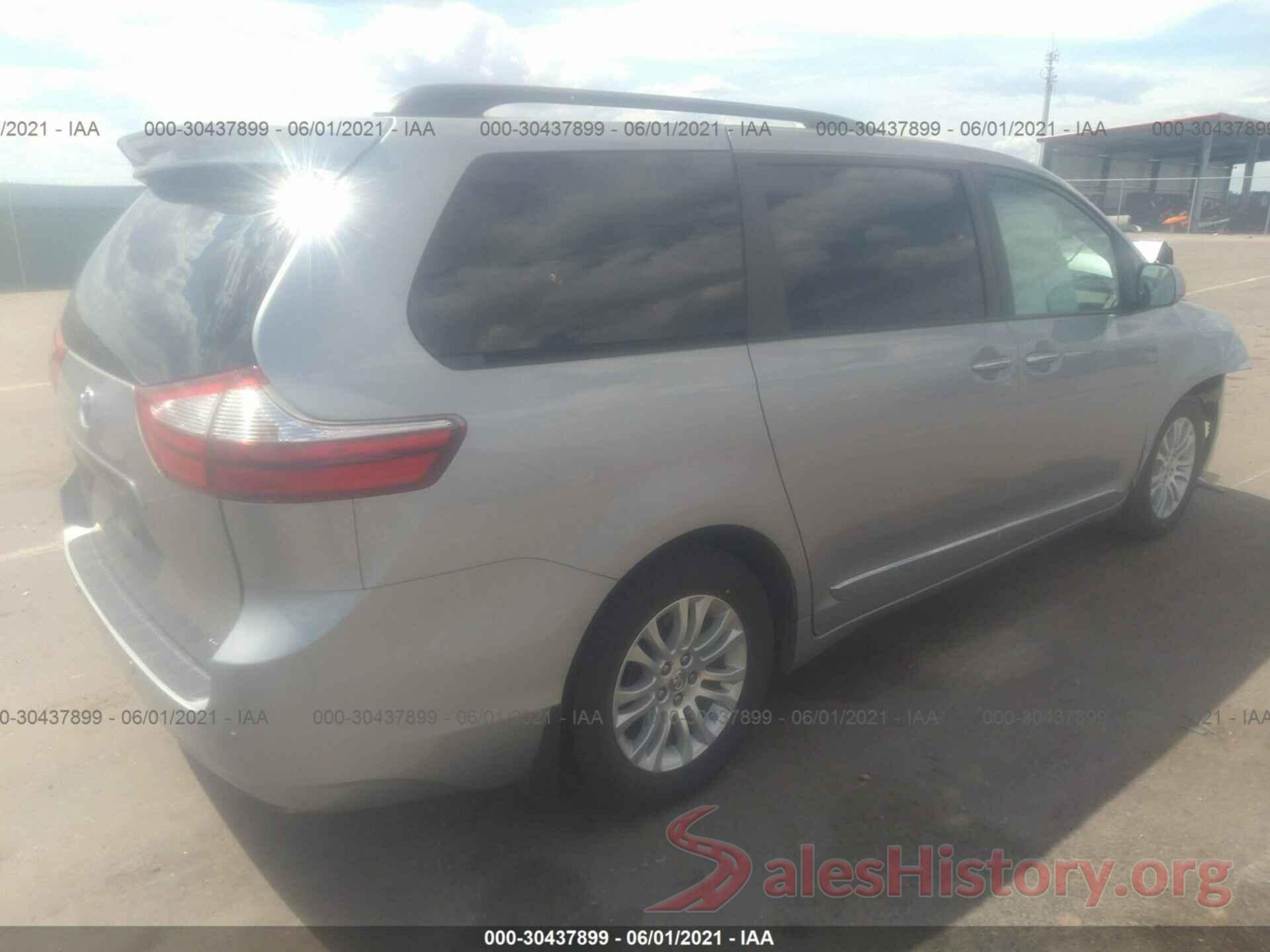 5TDYK3DC9FS600542 2015 TOYOTA SIENNA