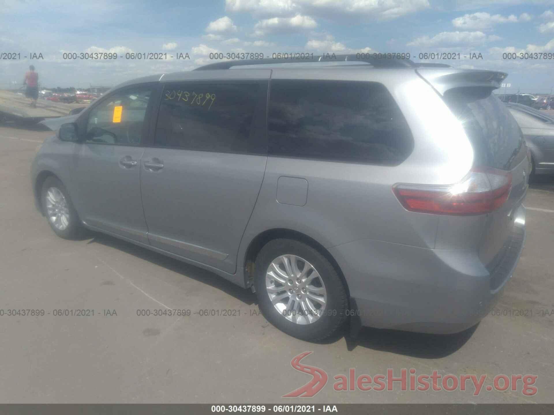 5TDYK3DC9FS600542 2015 TOYOTA SIENNA