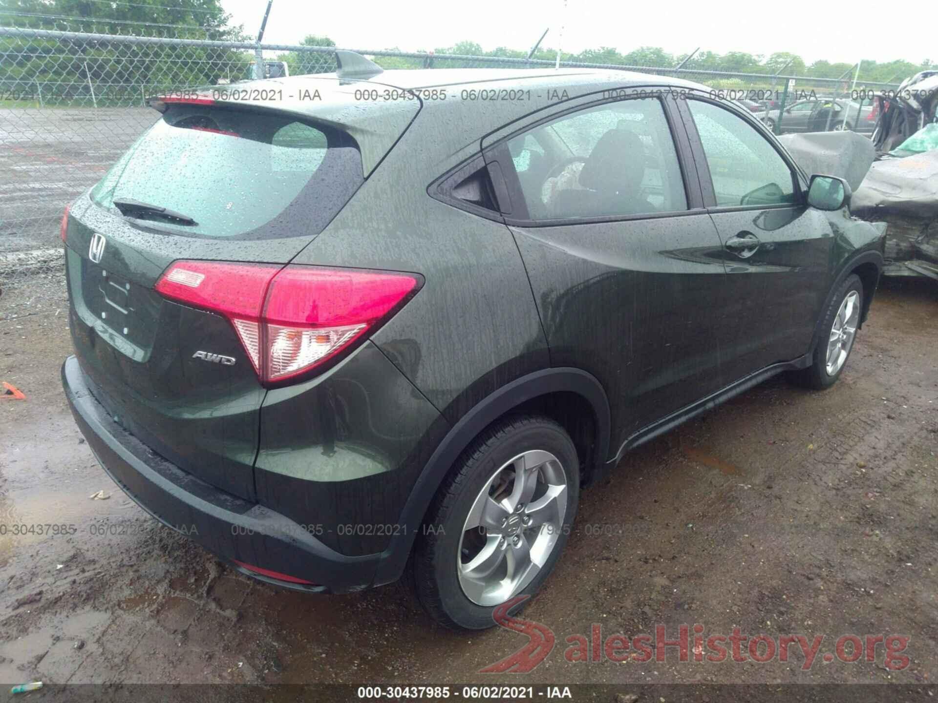 3CZRU6H30HG708148 2017 HONDA HR-V