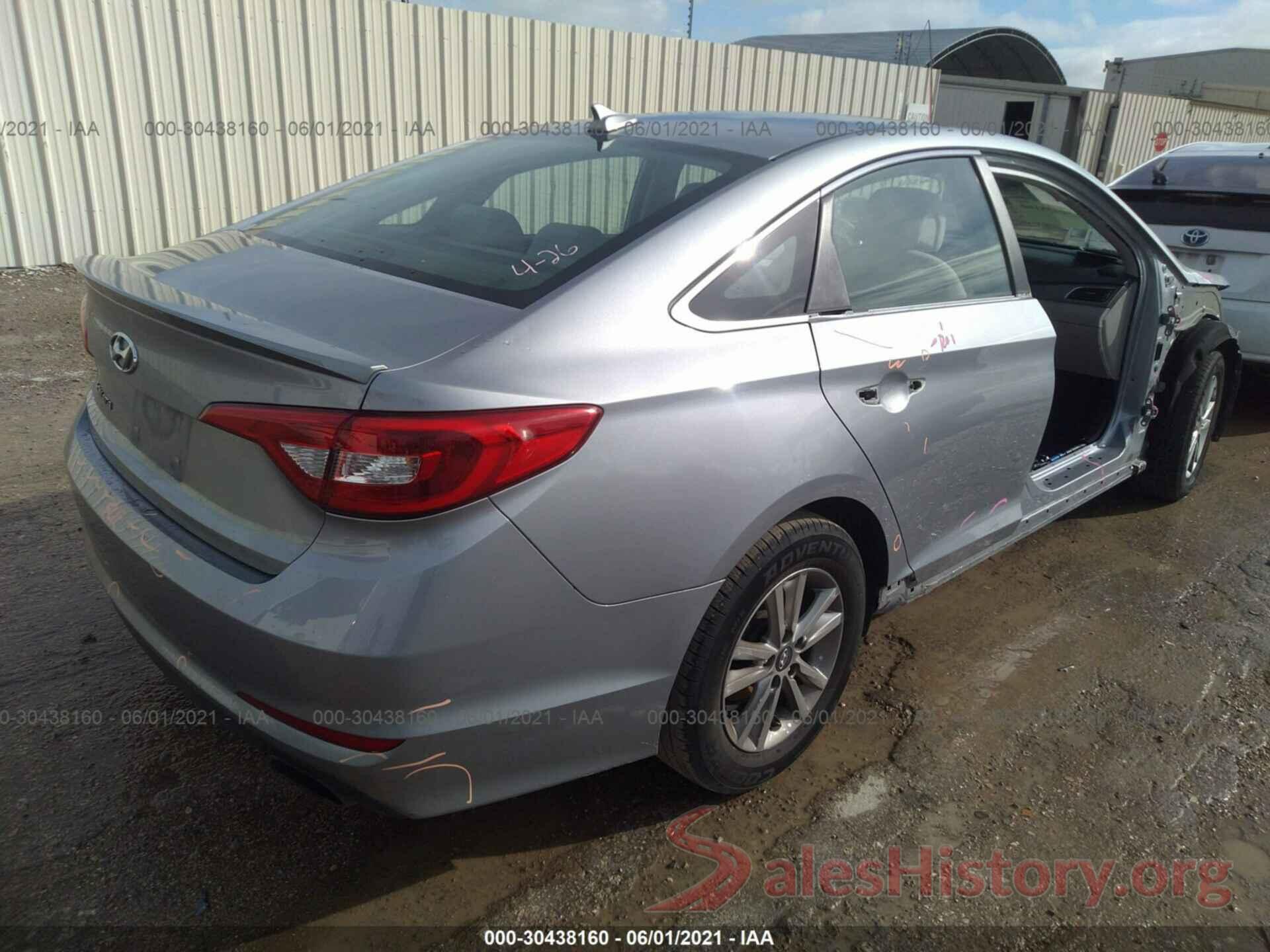 5NPE24AF4HH562640 2017 HYUNDAI SONATA