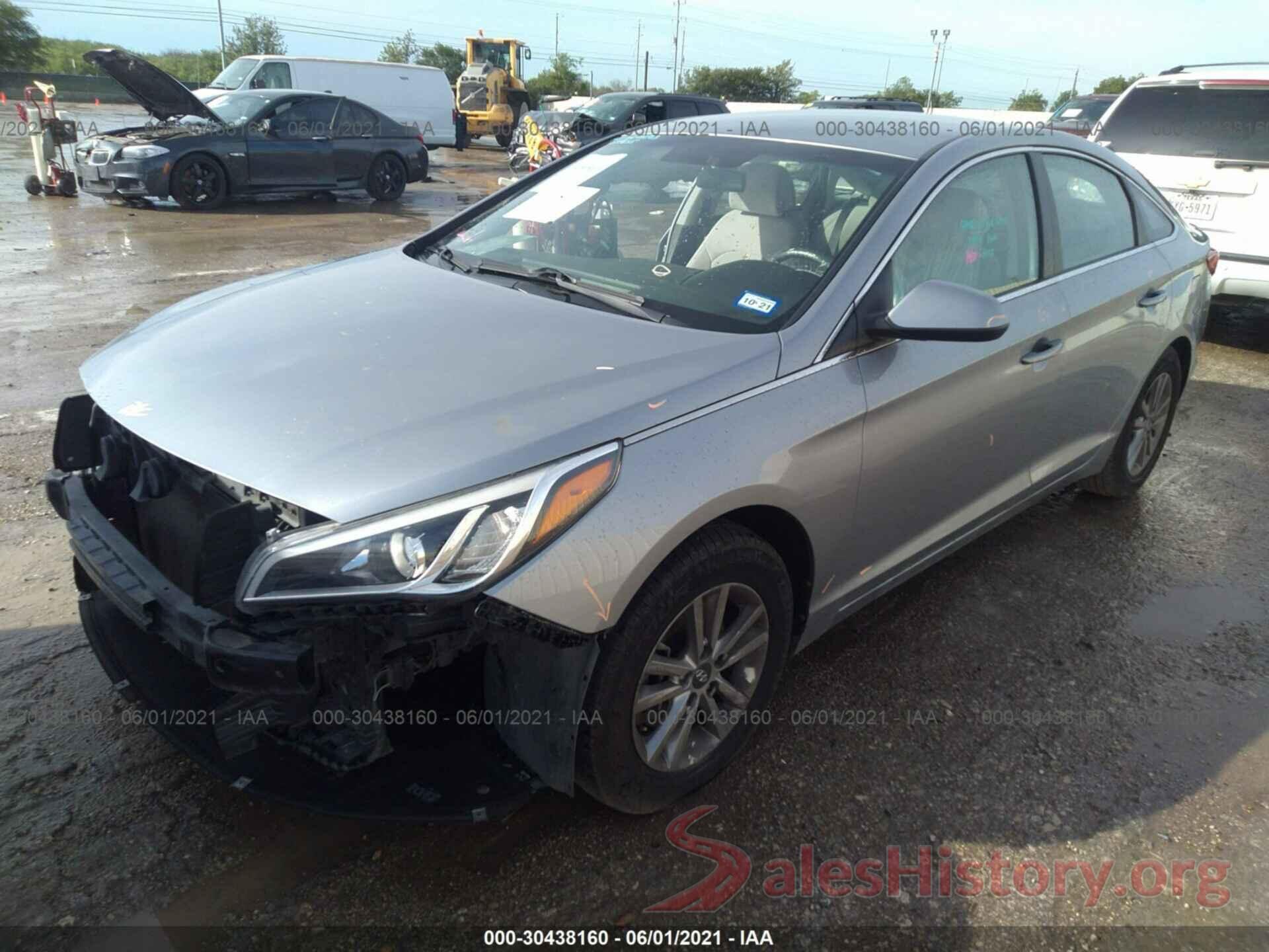 5NPE24AF4HH562640 2017 HYUNDAI SONATA