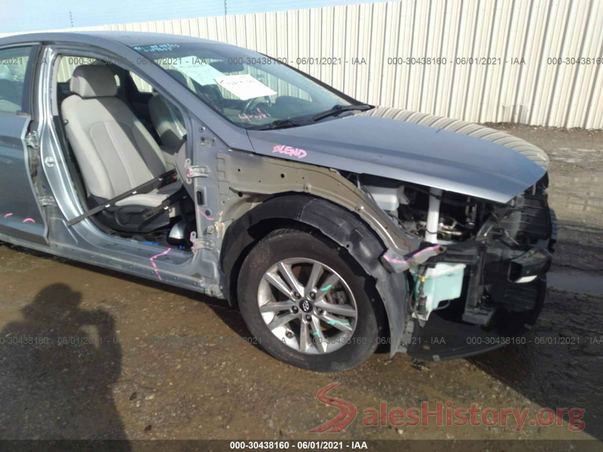 5NPE24AF4HH562640 2017 HYUNDAI SONATA