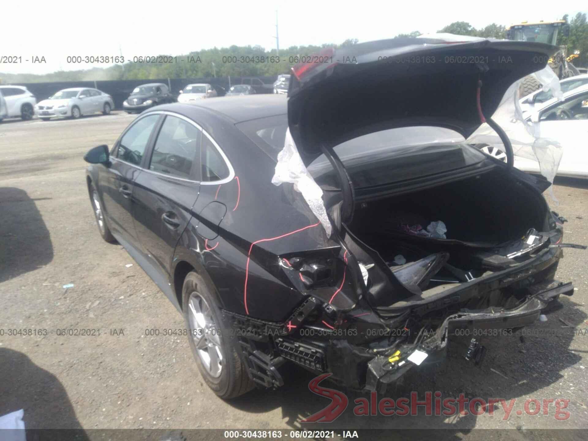 5NPEG4JA4MH125155 2021 HYUNDAI SONATA