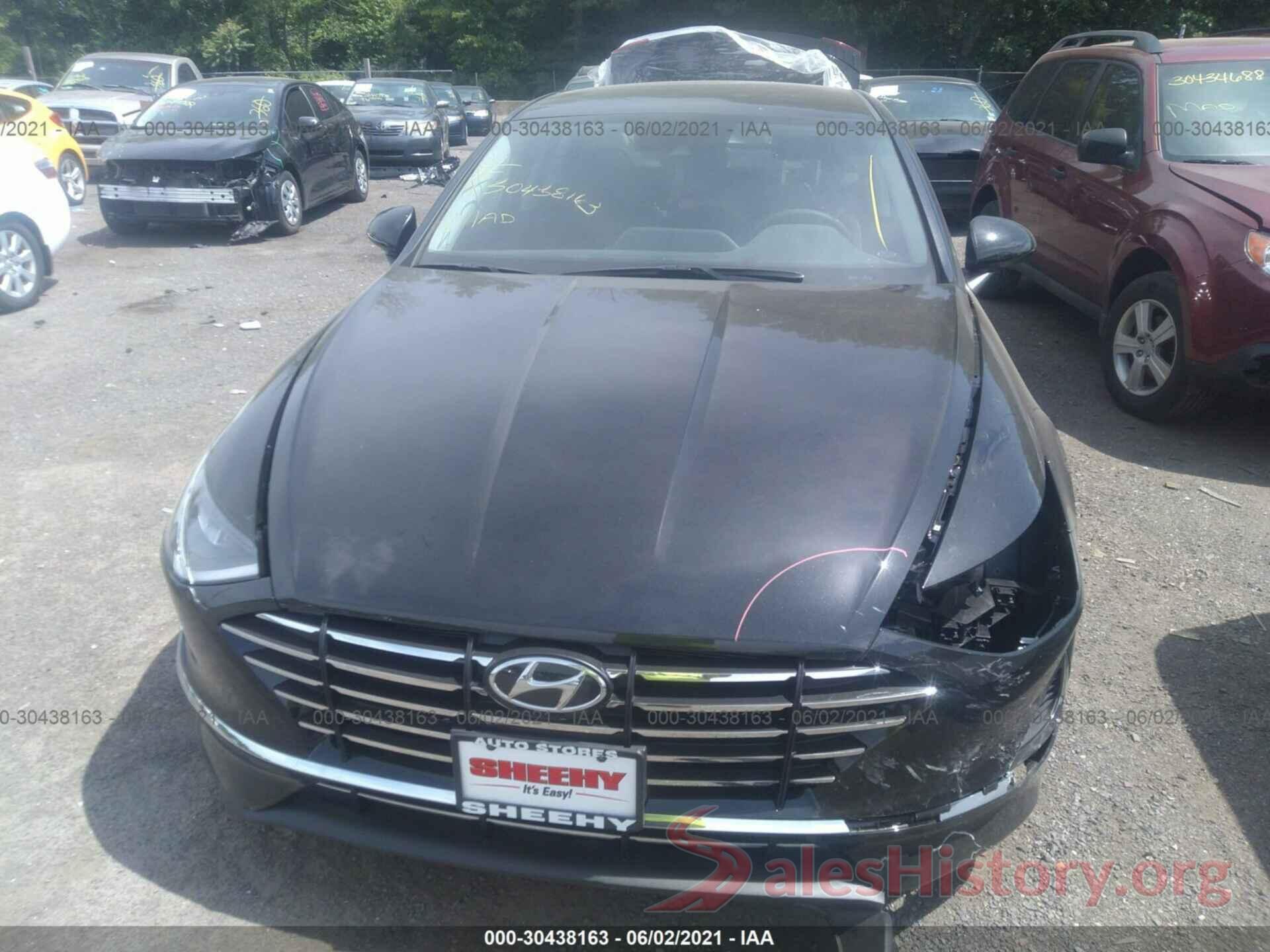 5NPEG4JA4MH125155 2021 HYUNDAI SONATA