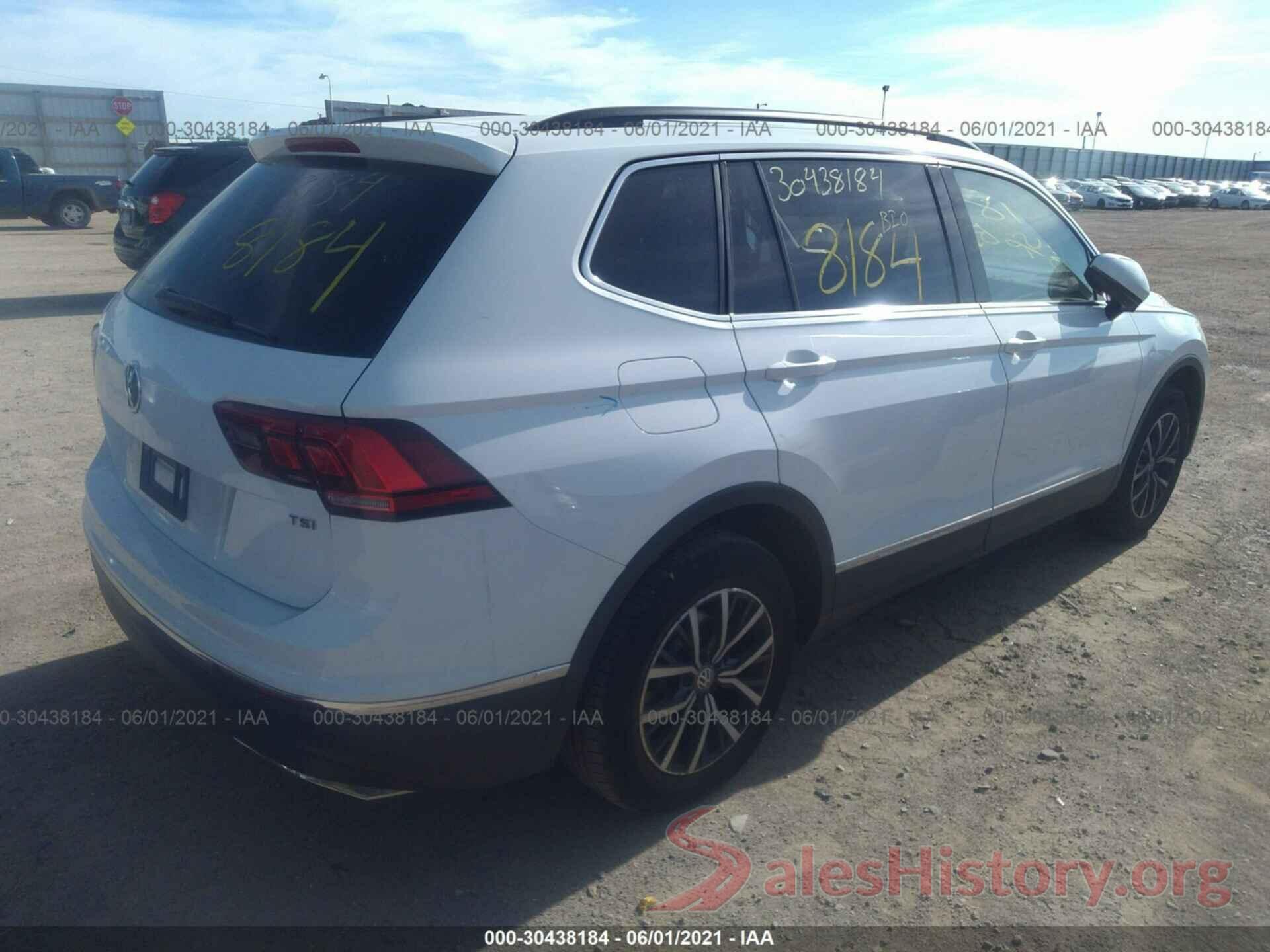 3VV3B7AX1JM005560 2018 VOLKSWAGEN TIGUAN