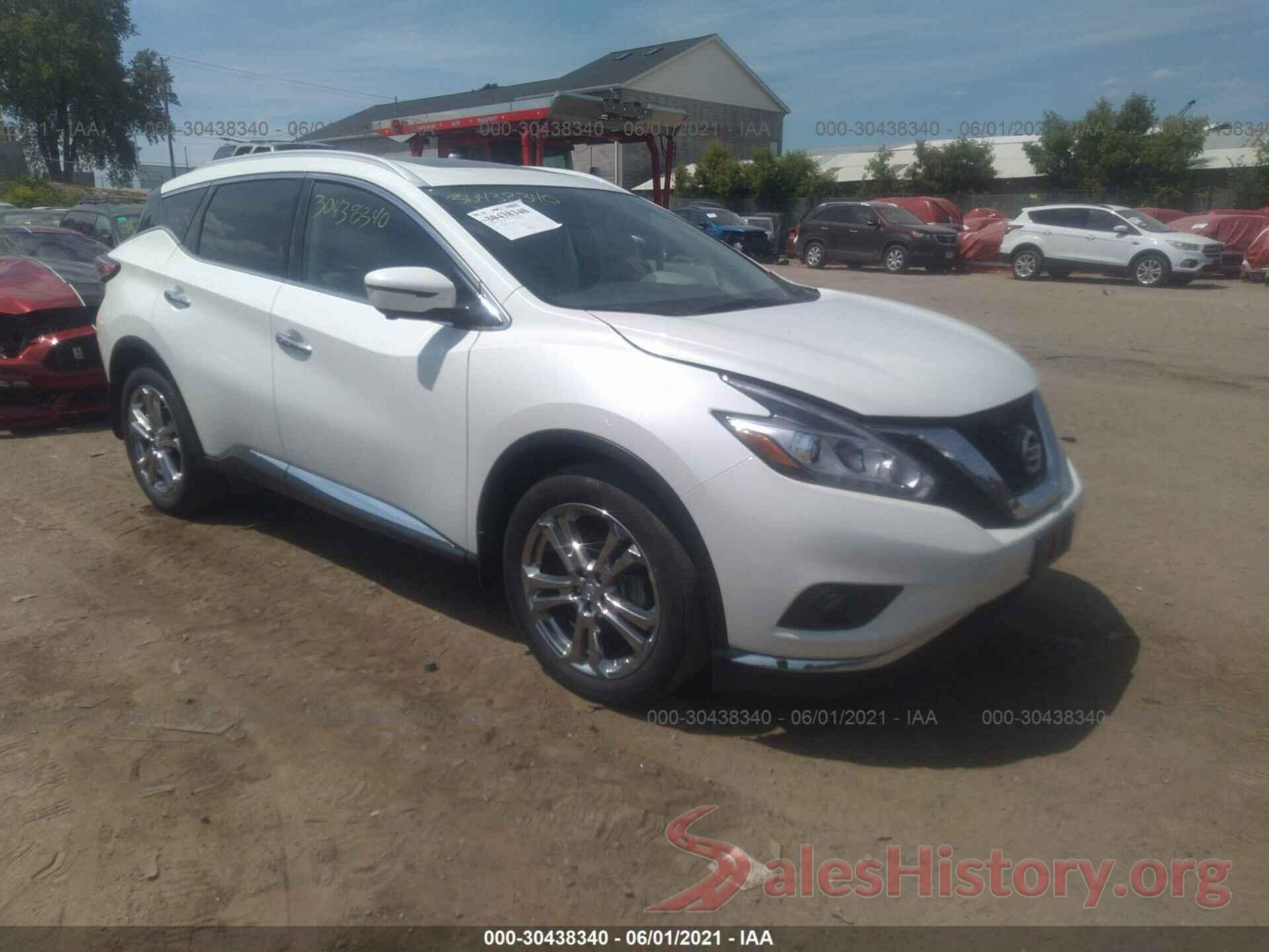 5N1AZ2MH7JN165680 2018 NISSAN MURANO