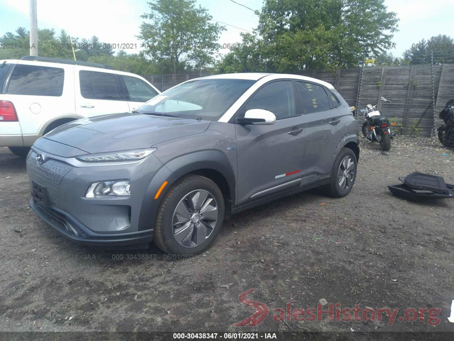 KM8K23AG3KU030312 2019 HYUNDAI KONA EV