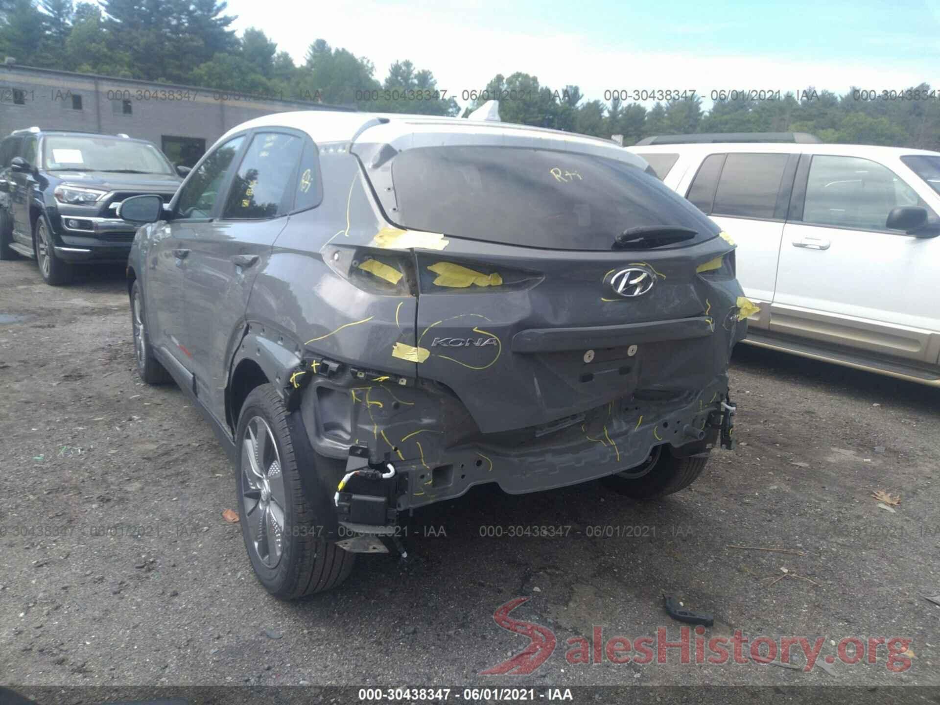 KM8K23AG3KU030312 2019 HYUNDAI KONA EV