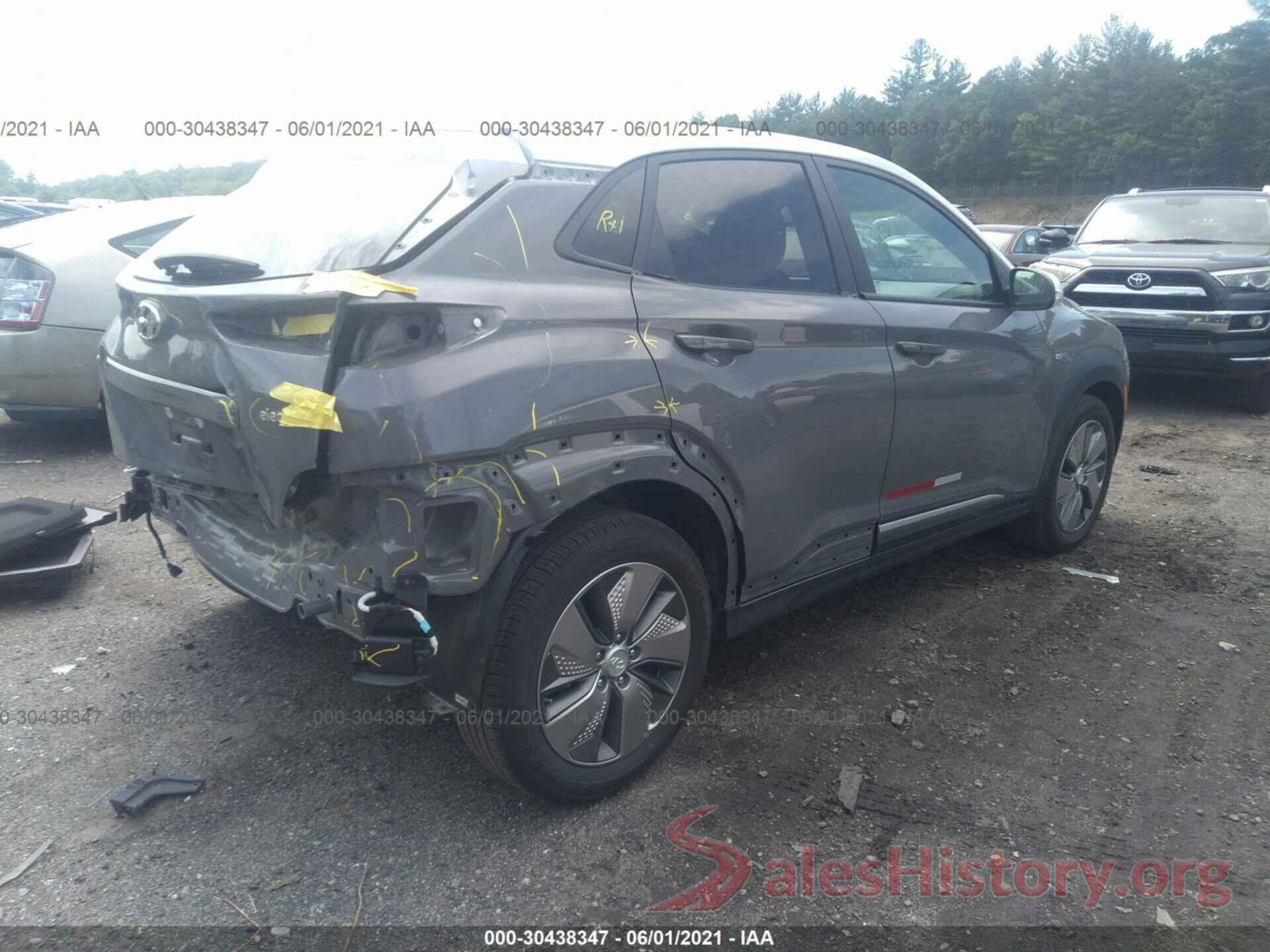 KM8K23AG3KU030312 2019 HYUNDAI KONA EV