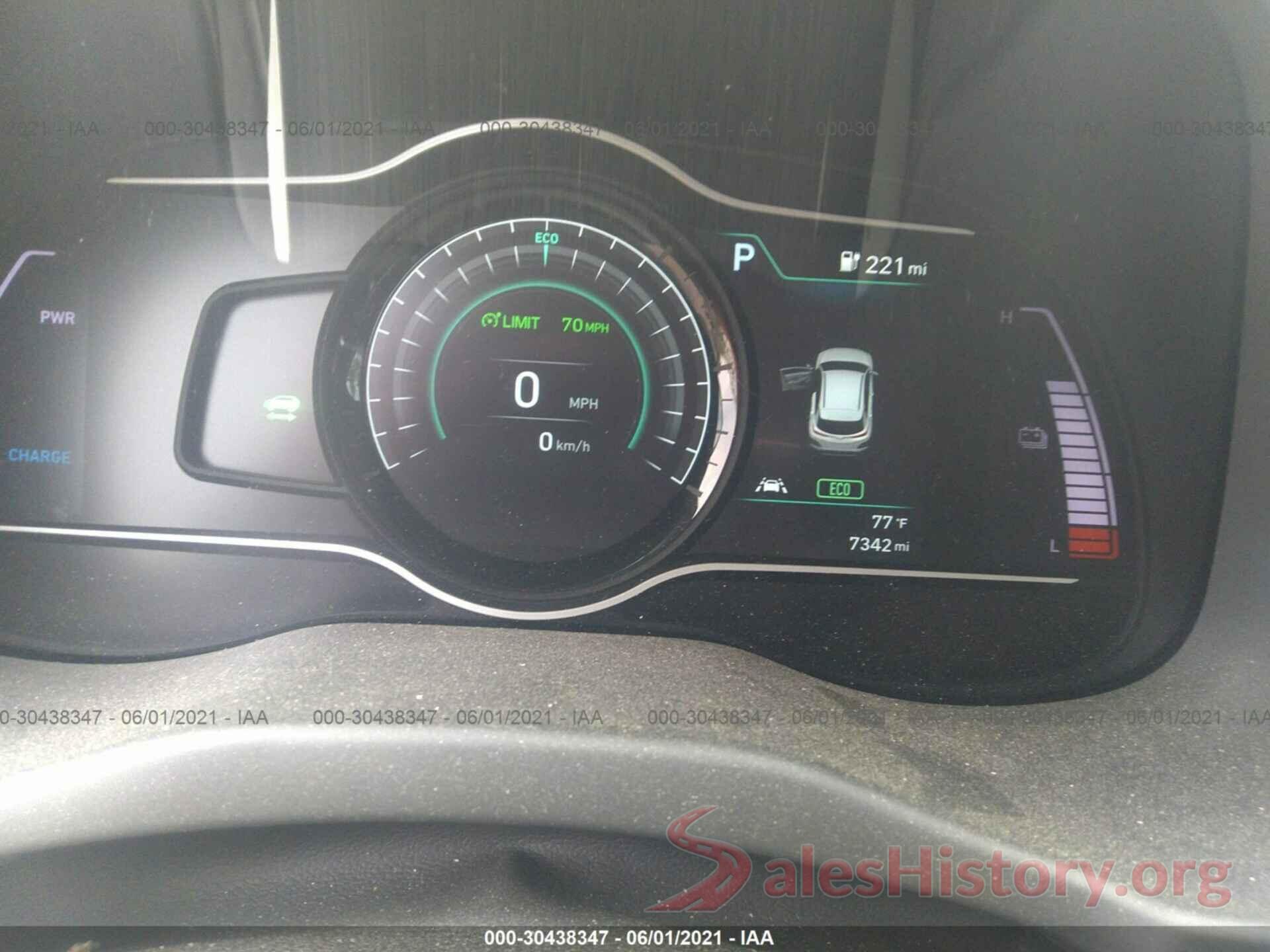 KM8K23AG3KU030312 2019 HYUNDAI KONA EV