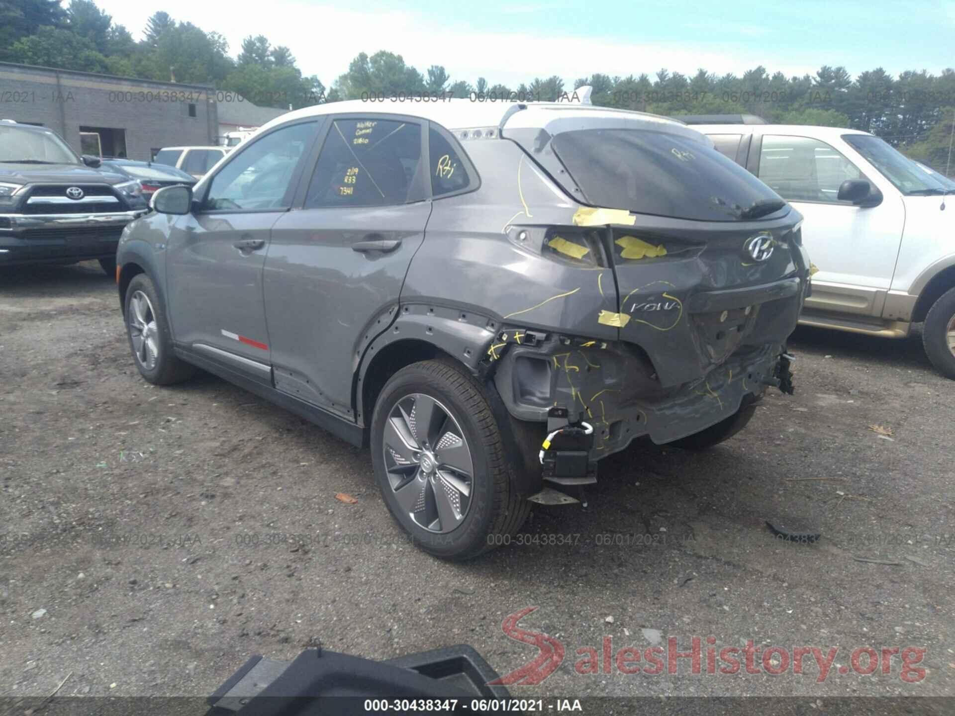 KM8K23AG3KU030312 2019 HYUNDAI KONA EV