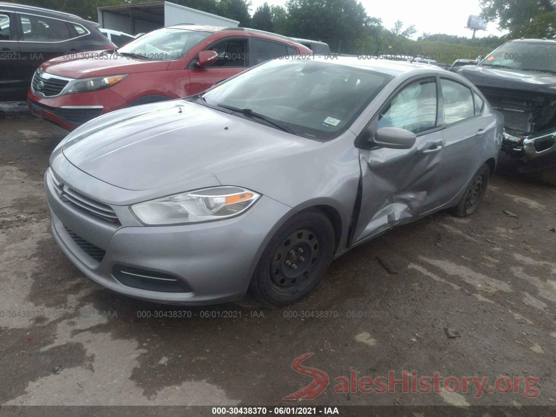 1C3CDFAA1GD549323 2016 DODGE DART