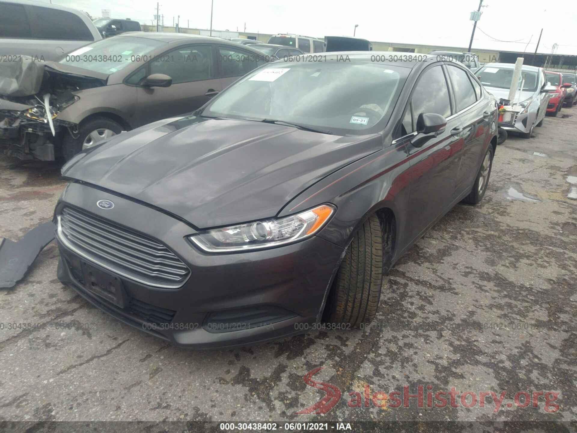 3FA6P0H7XGR291890 2016 FORD FUSION