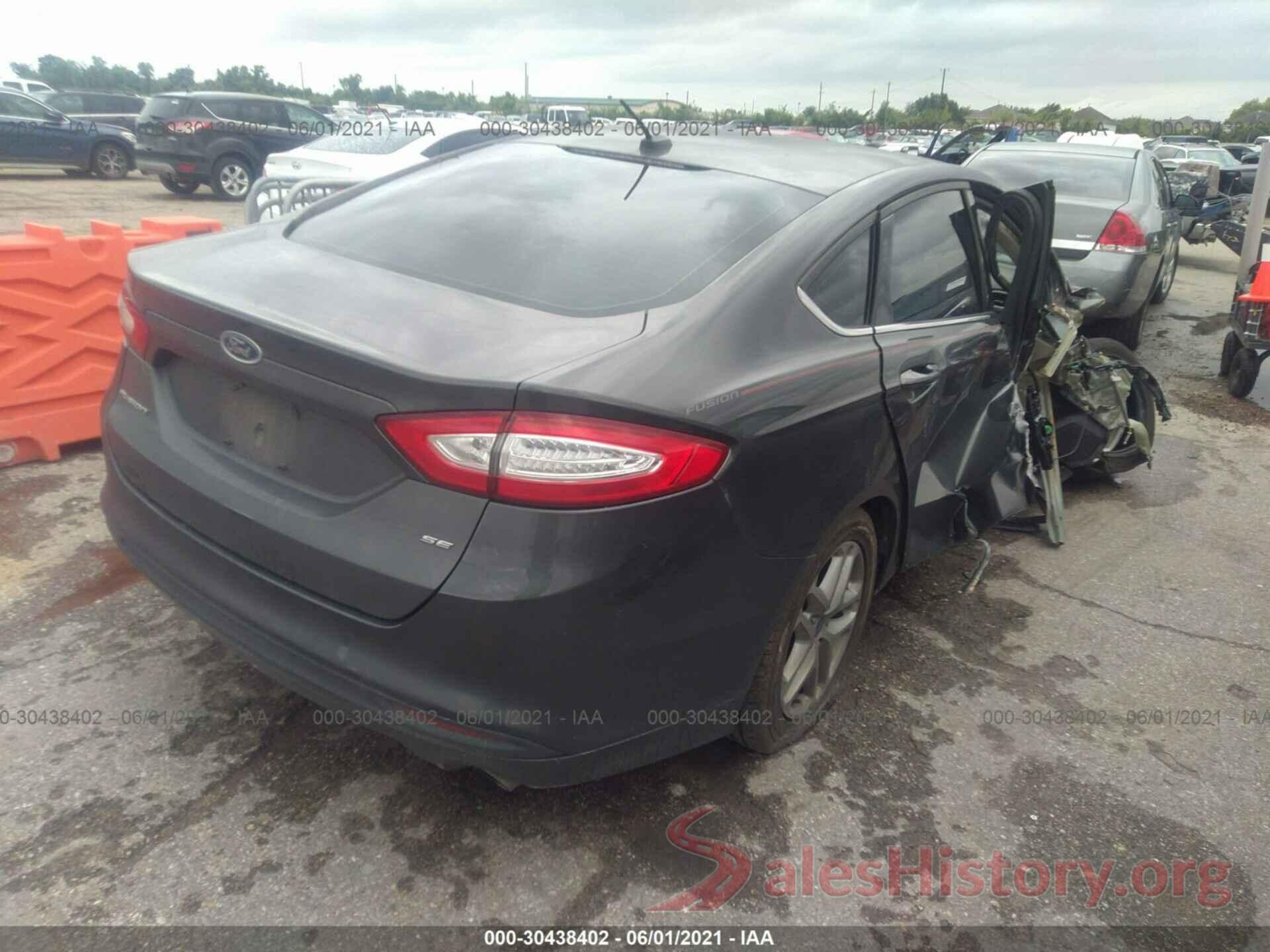 3FA6P0H7XGR291890 2016 FORD FUSION