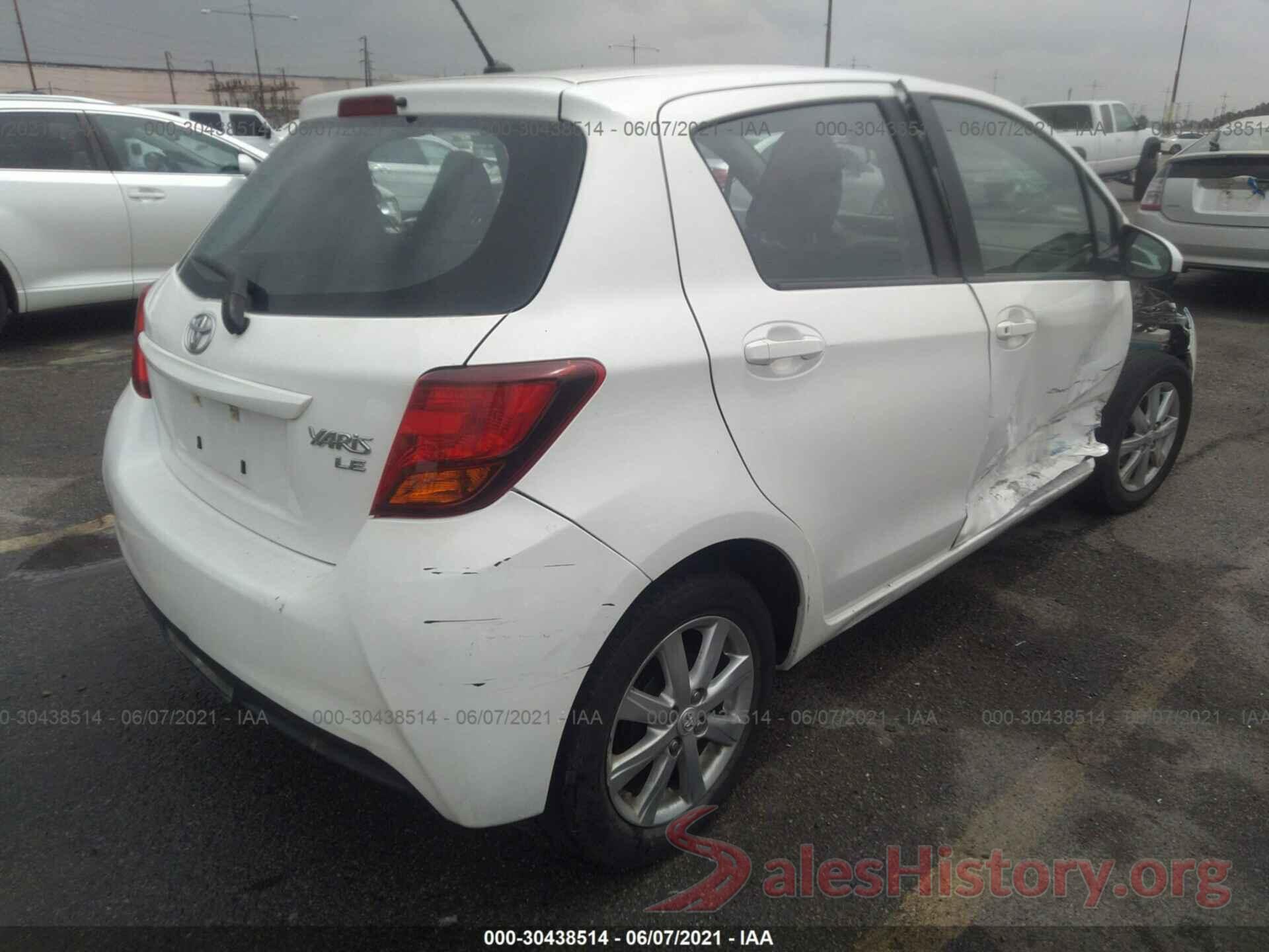 VNKKTUD30HA071384 2017 TOYOTA YARIS