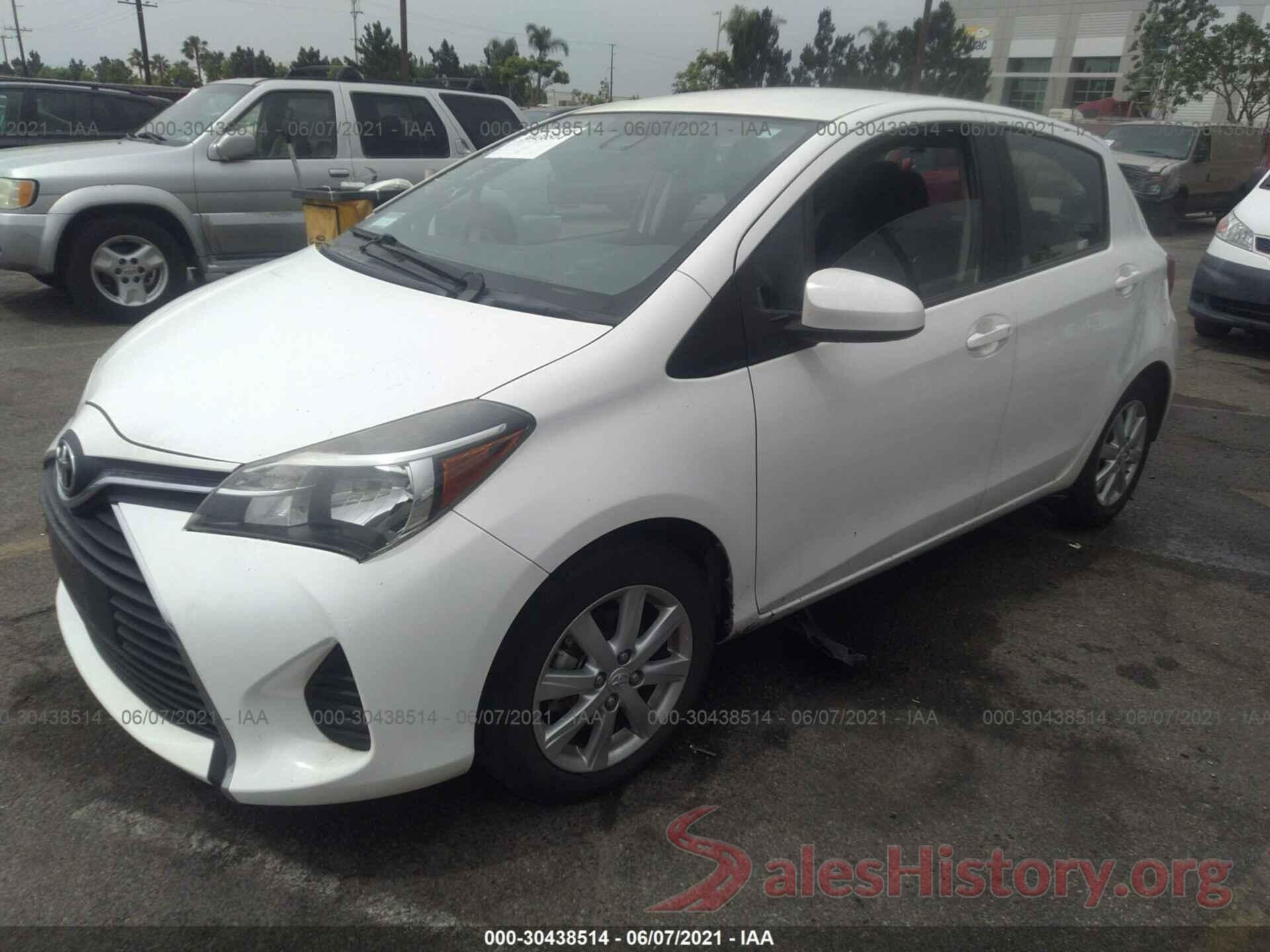 VNKKTUD30HA071384 2017 TOYOTA YARIS