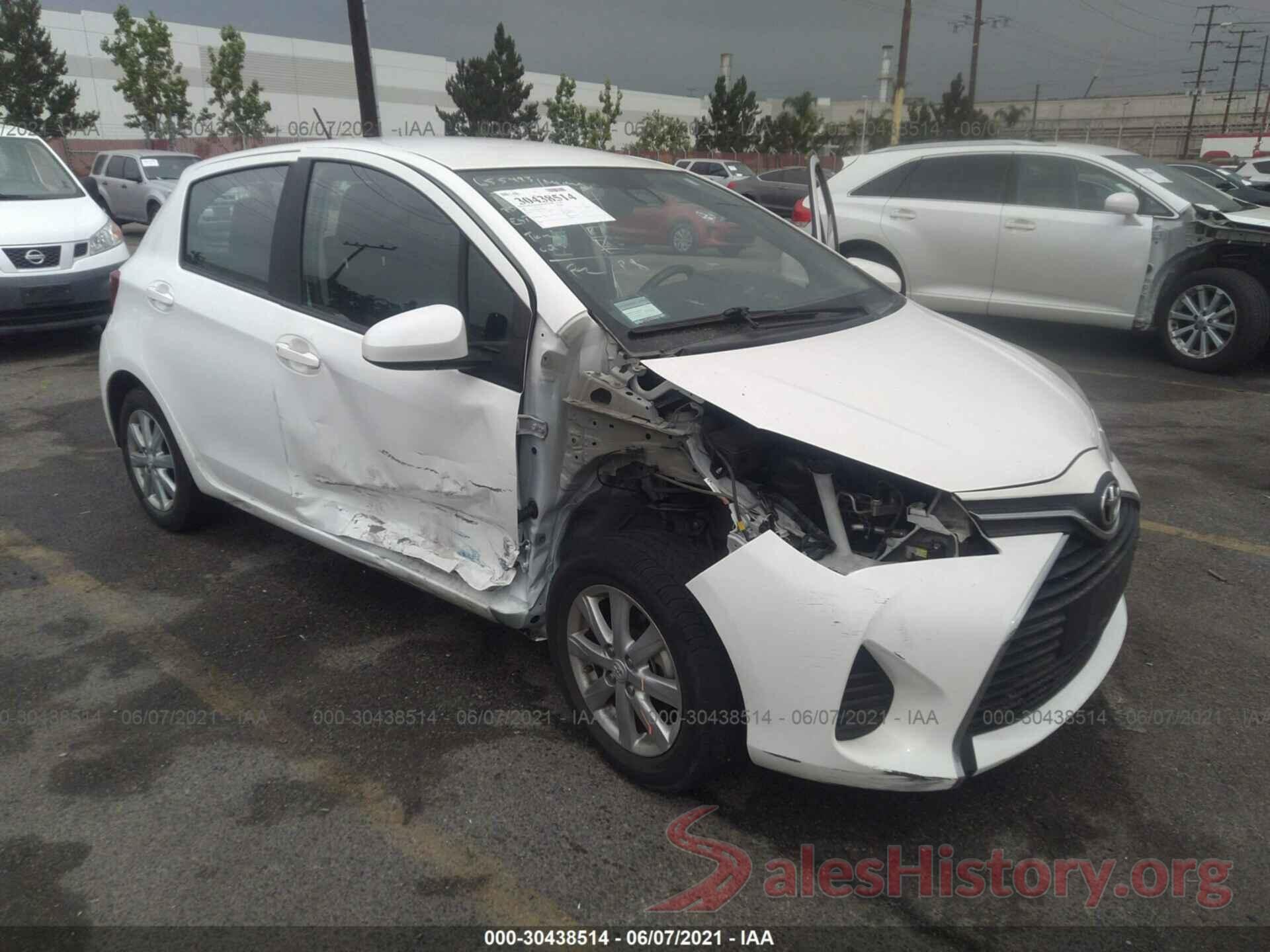 VNKKTUD30HA071384 2017 TOYOTA YARIS