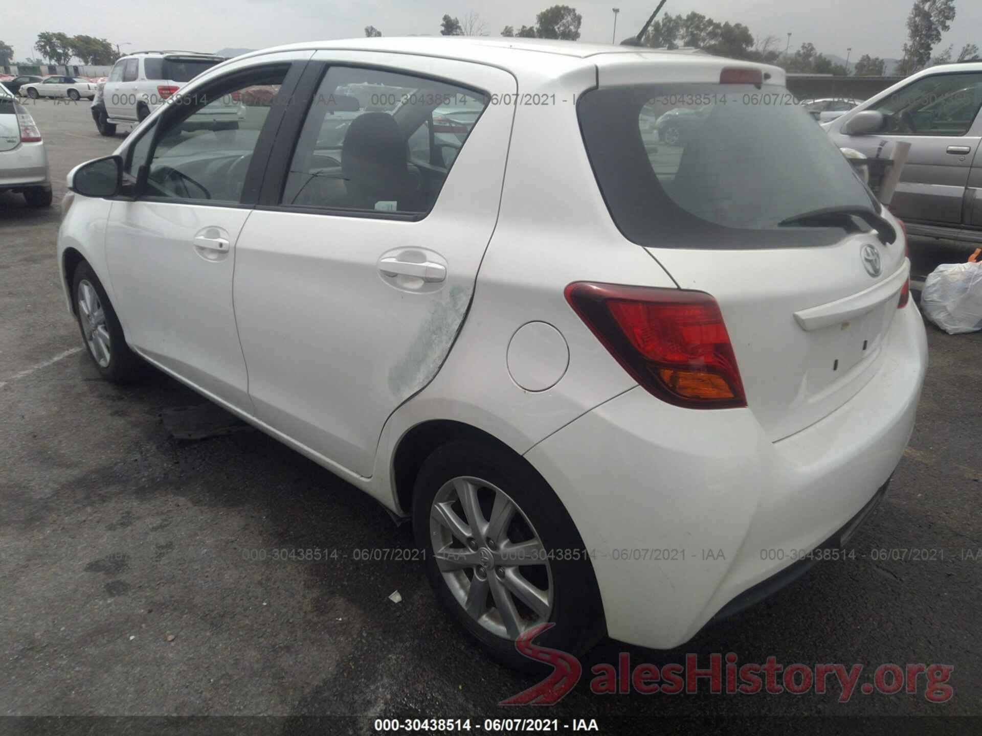 VNKKTUD30HA071384 2017 TOYOTA YARIS