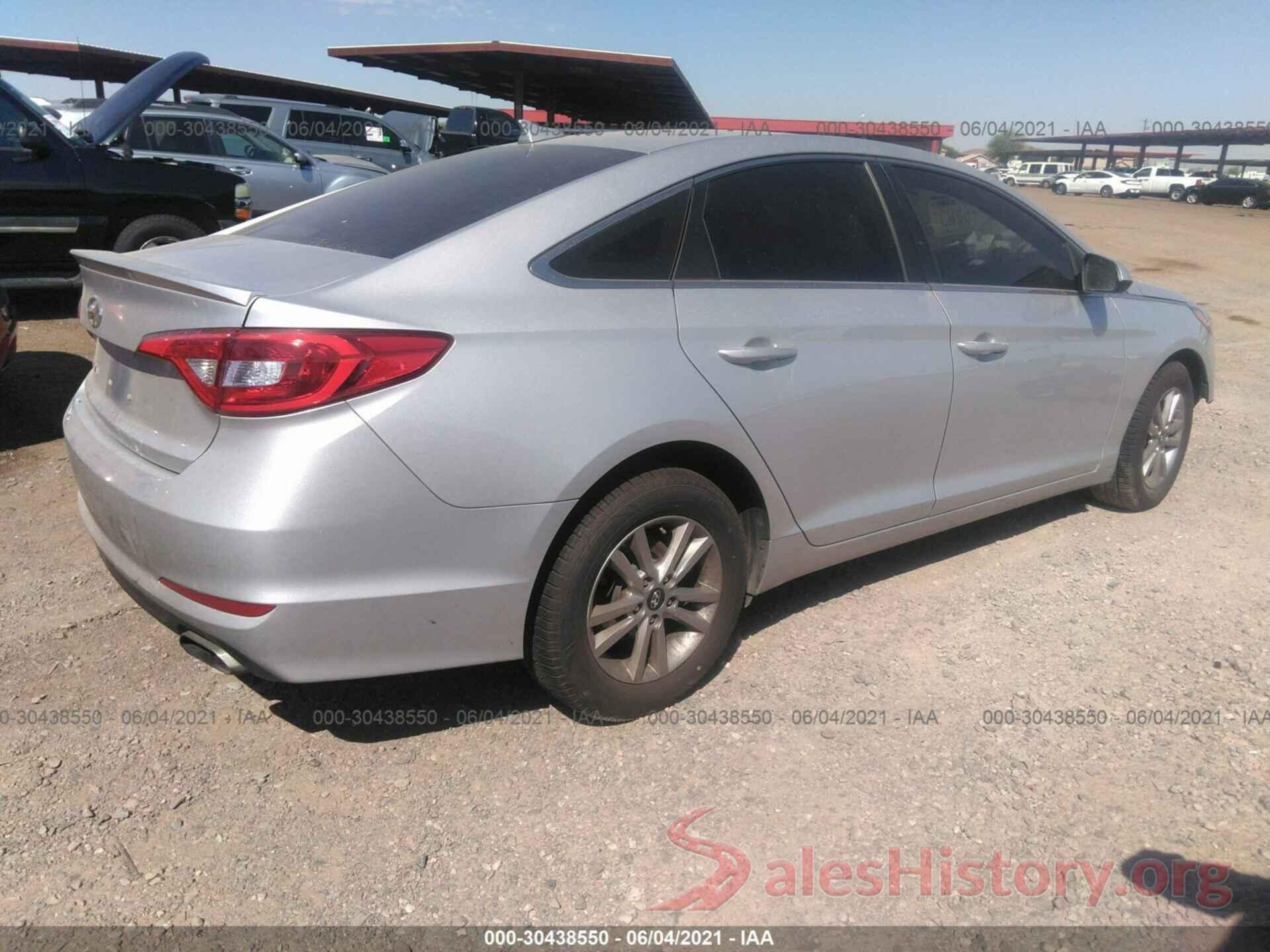 5NPE24AF8GH370393 2016 HYUNDAI SONATA