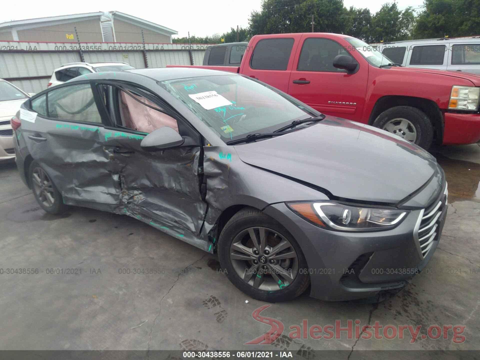 5NPD84LF6JH317285 2018 HYUNDAI ELANTRA