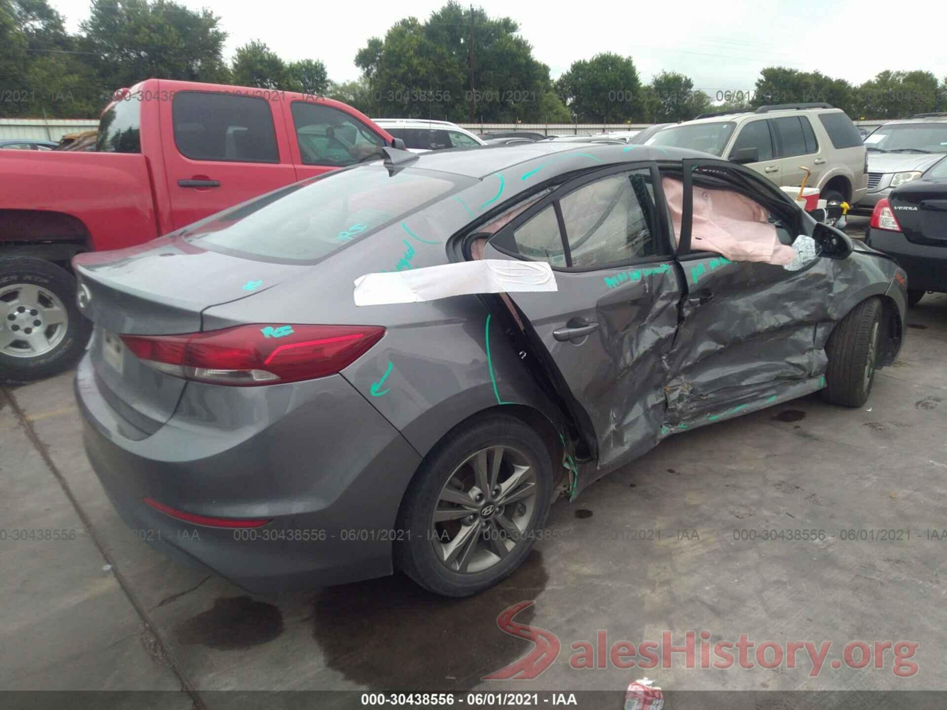 5NPD84LF6JH317285 2018 HYUNDAI ELANTRA