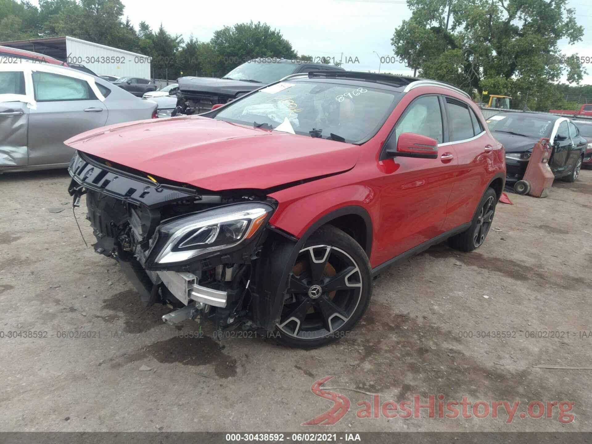 WDCTG4EB4KU018968 2019 MERCEDES-BENZ GLA