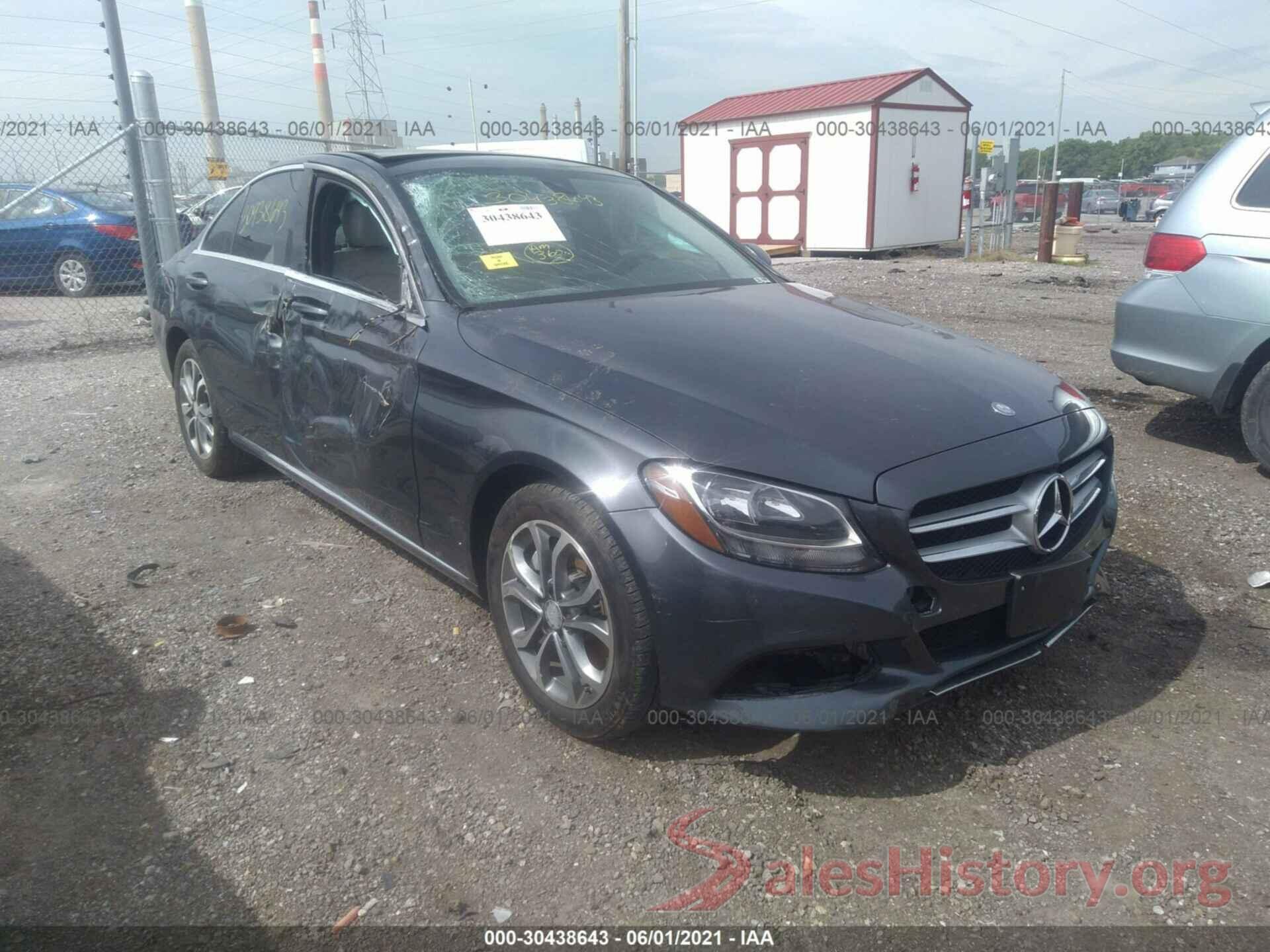 55SWF4KB5GU115671 2016 MERCEDES-BENZ C-CLASS