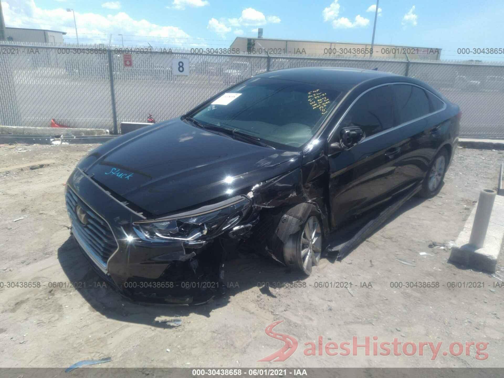 5NPE24AF9KH740503 2019 HYUNDAI SONATA