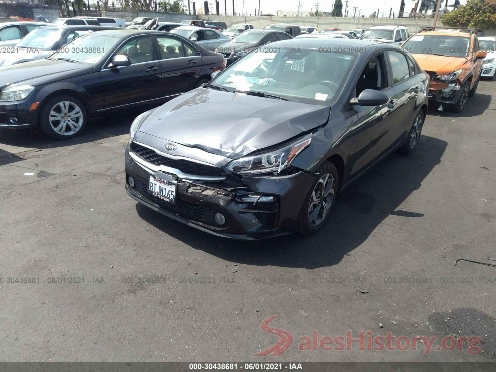 3KPF24AD1ME292333 2021 KIA FORTE