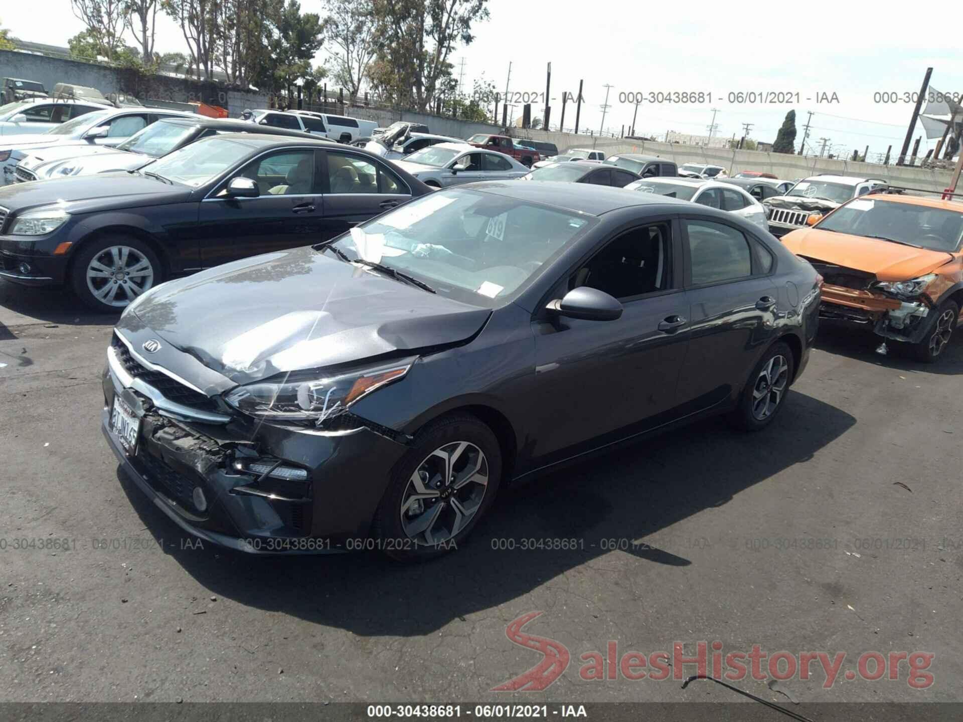 3KPF24AD1ME292333 2021 KIA FORTE