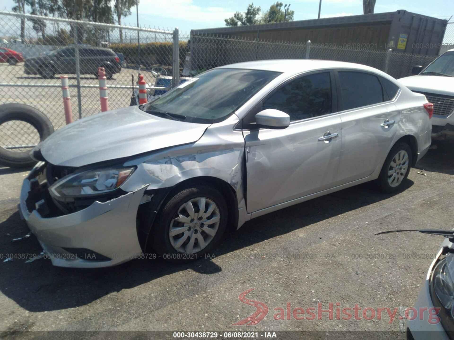 3N1AB7AP8GY235090 2016 NISSAN SENTRA