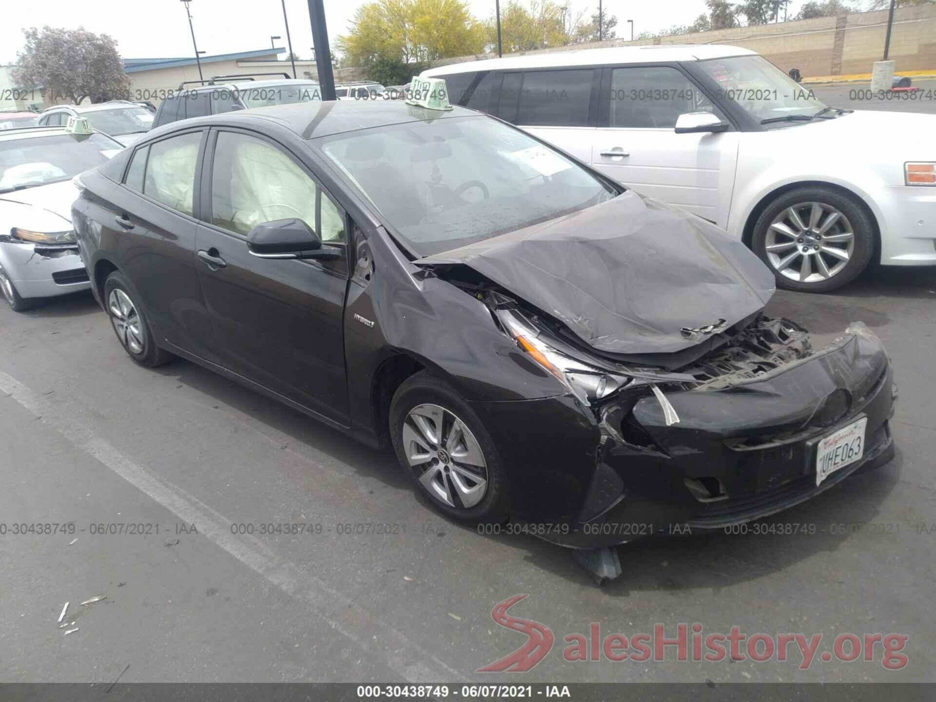 JTDKARFU0G3027941 2016 TOYOTA PRIUS