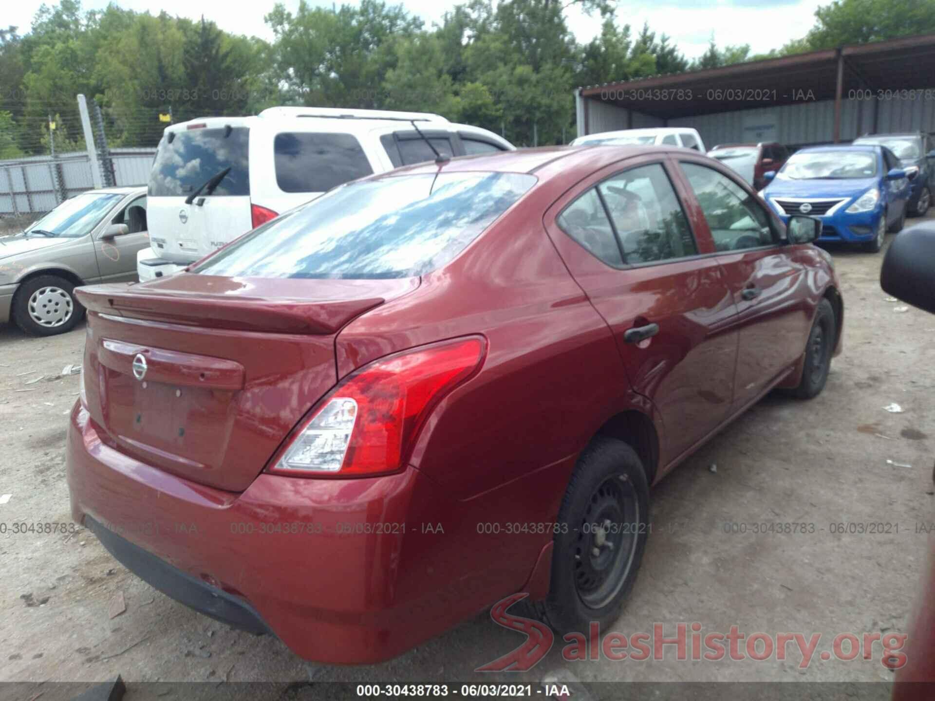 3N1CN7AP0GL872830 2016 NISSAN VERSA