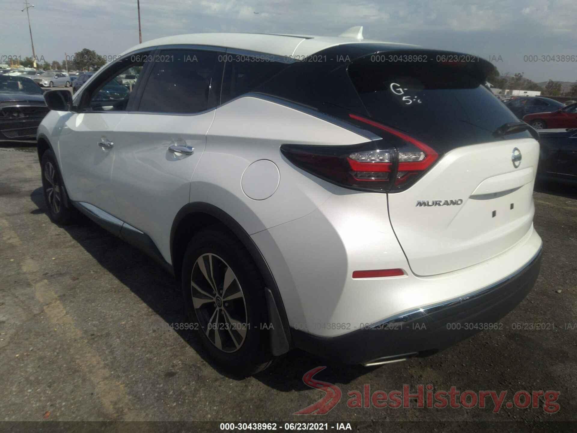 5N1AZ2MJ0KN161121 2019 NISSAN MURANO