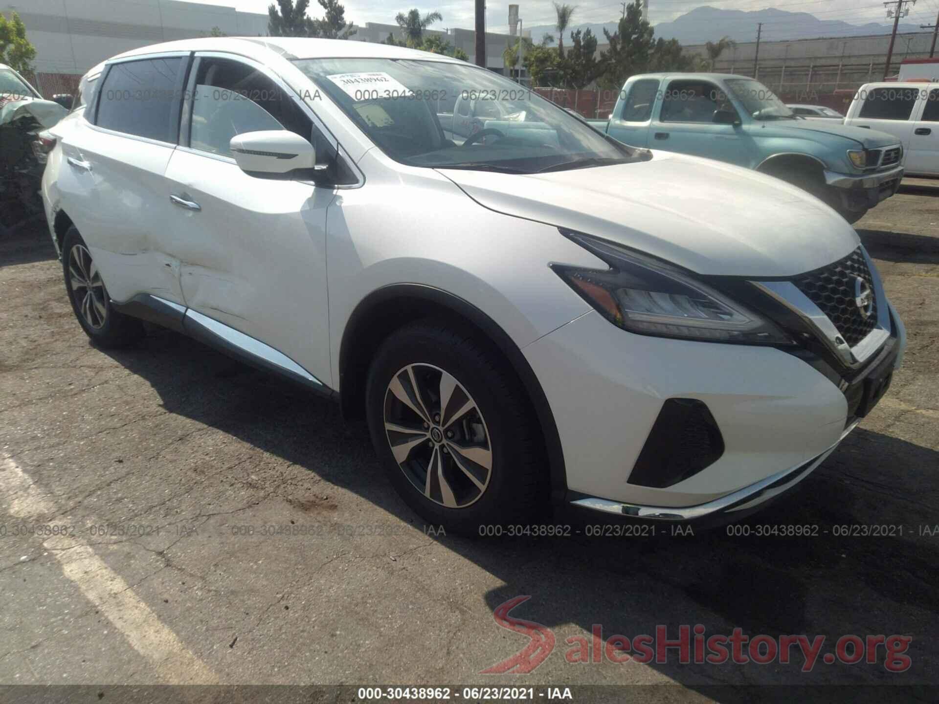 5N1AZ2MJ0KN161121 2019 NISSAN MURANO