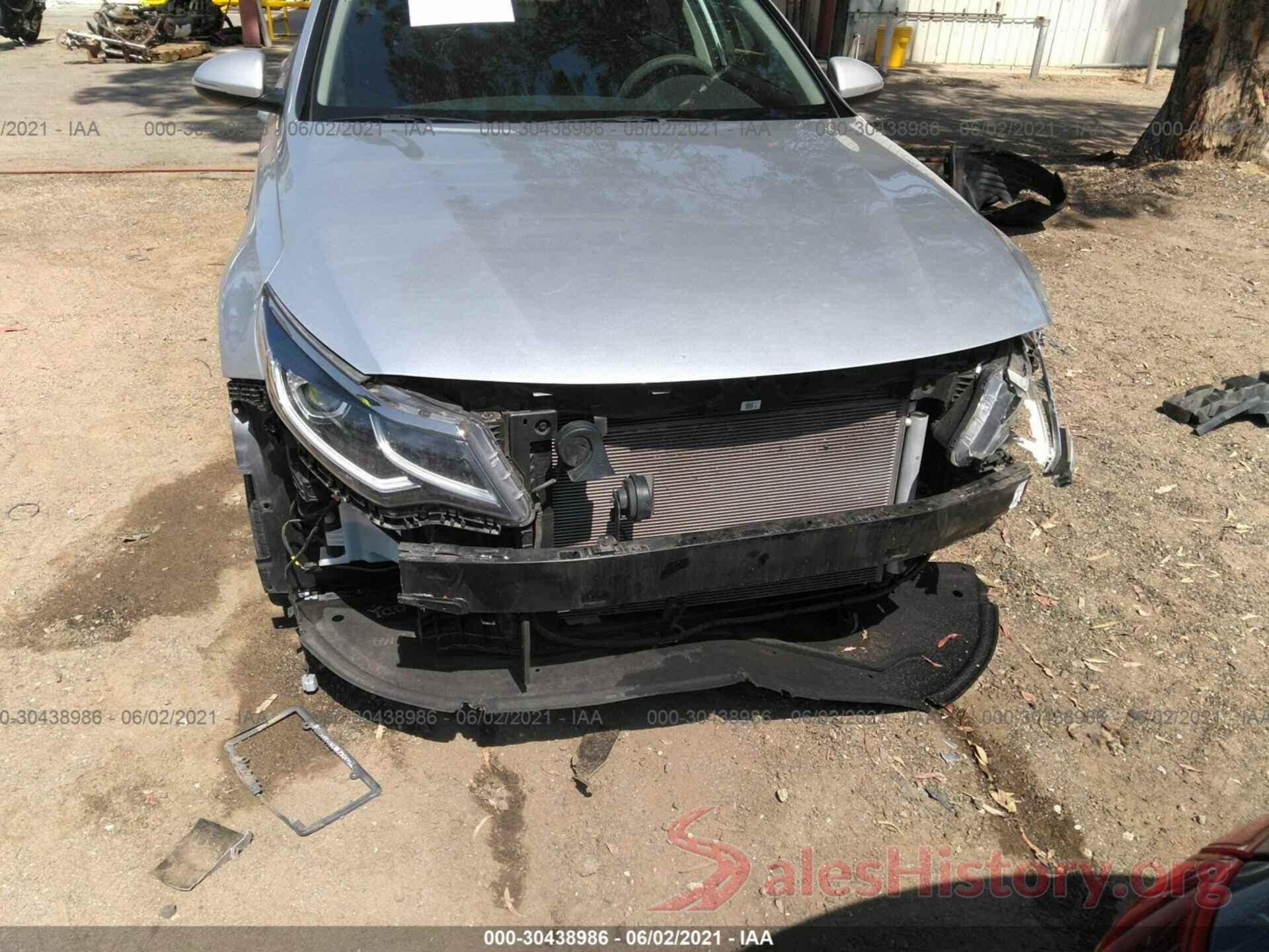 5XXGT4L38KG305704 2019 KIA OPTIMA