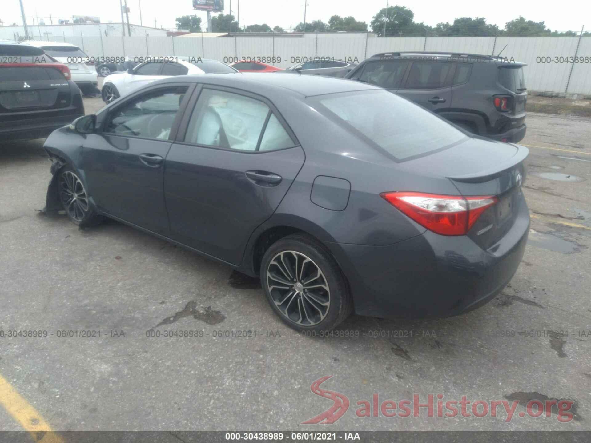 5YFBURHEXGP397699 2016 TOYOTA COROLLA