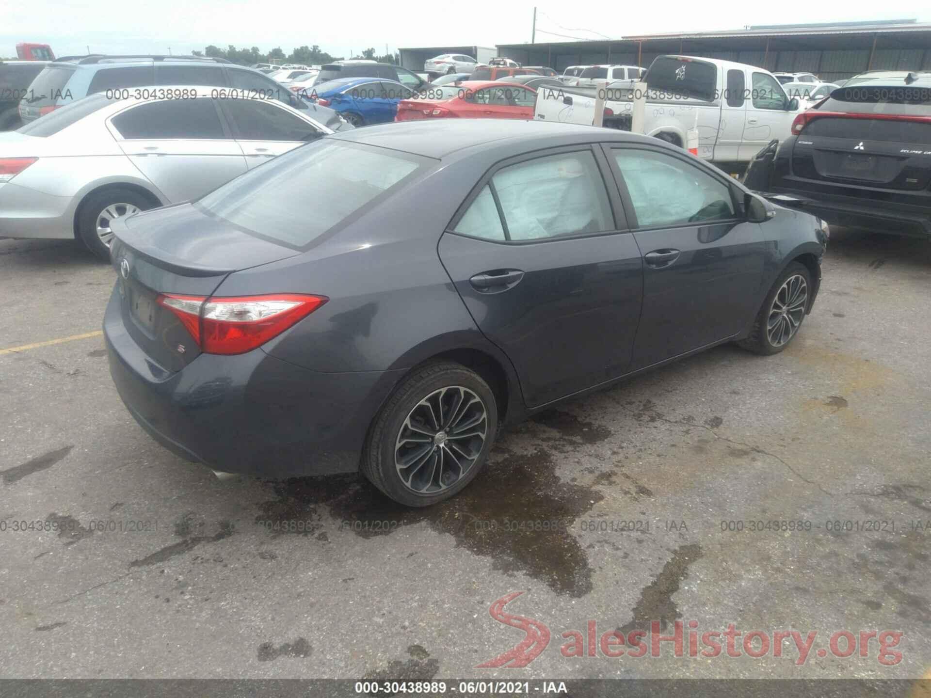 5YFBURHEXGP397699 2016 TOYOTA COROLLA