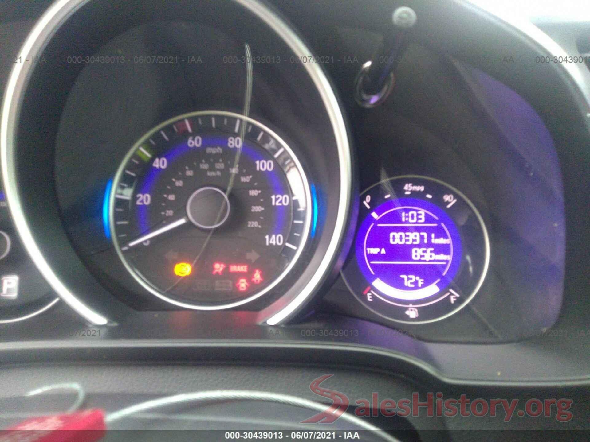 3HGGK5H44KM753030 2019 HONDA FIT