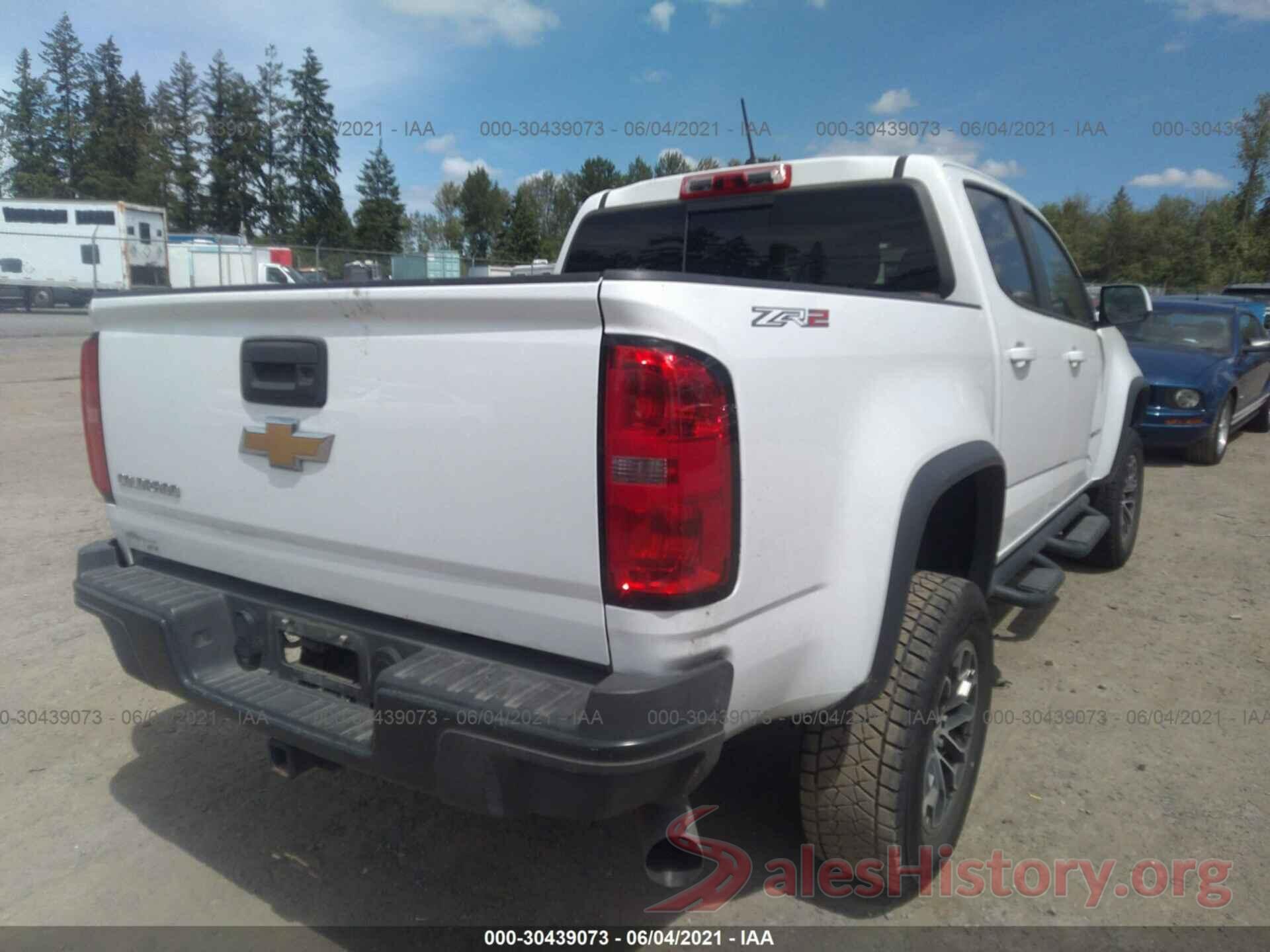 1GCPTEE1XJ1119609 2018 CHEVROLET COLORADO