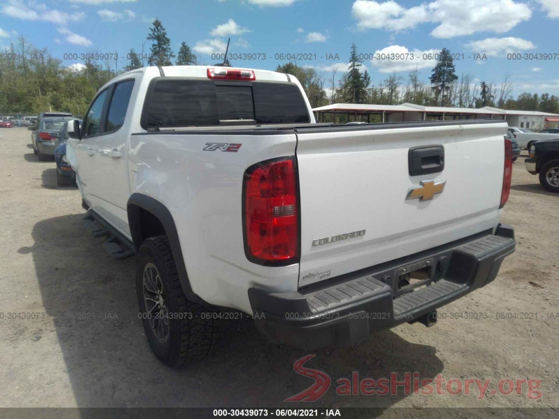 1GCPTEE1XJ1119609 2018 CHEVROLET COLORADO